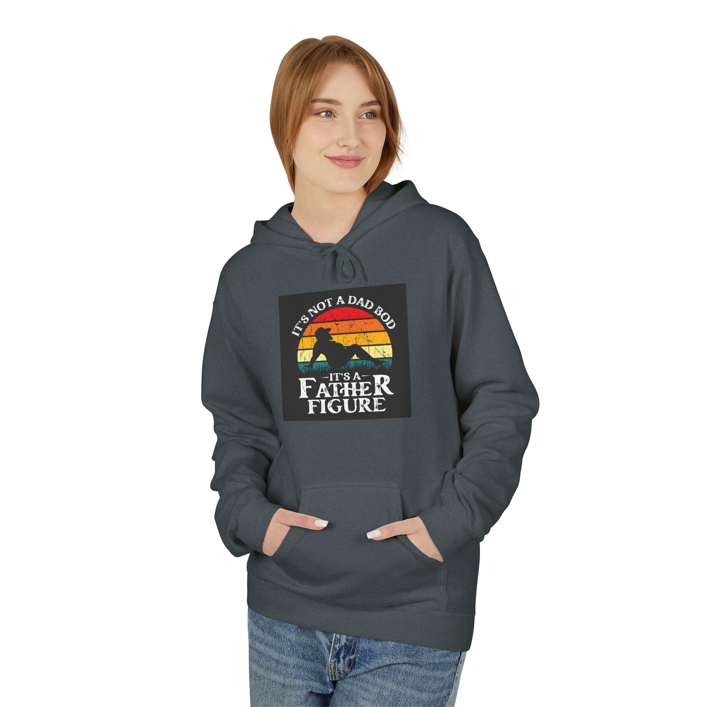 Father Figure Retro Hoodie - Perfect Gift for Dads
