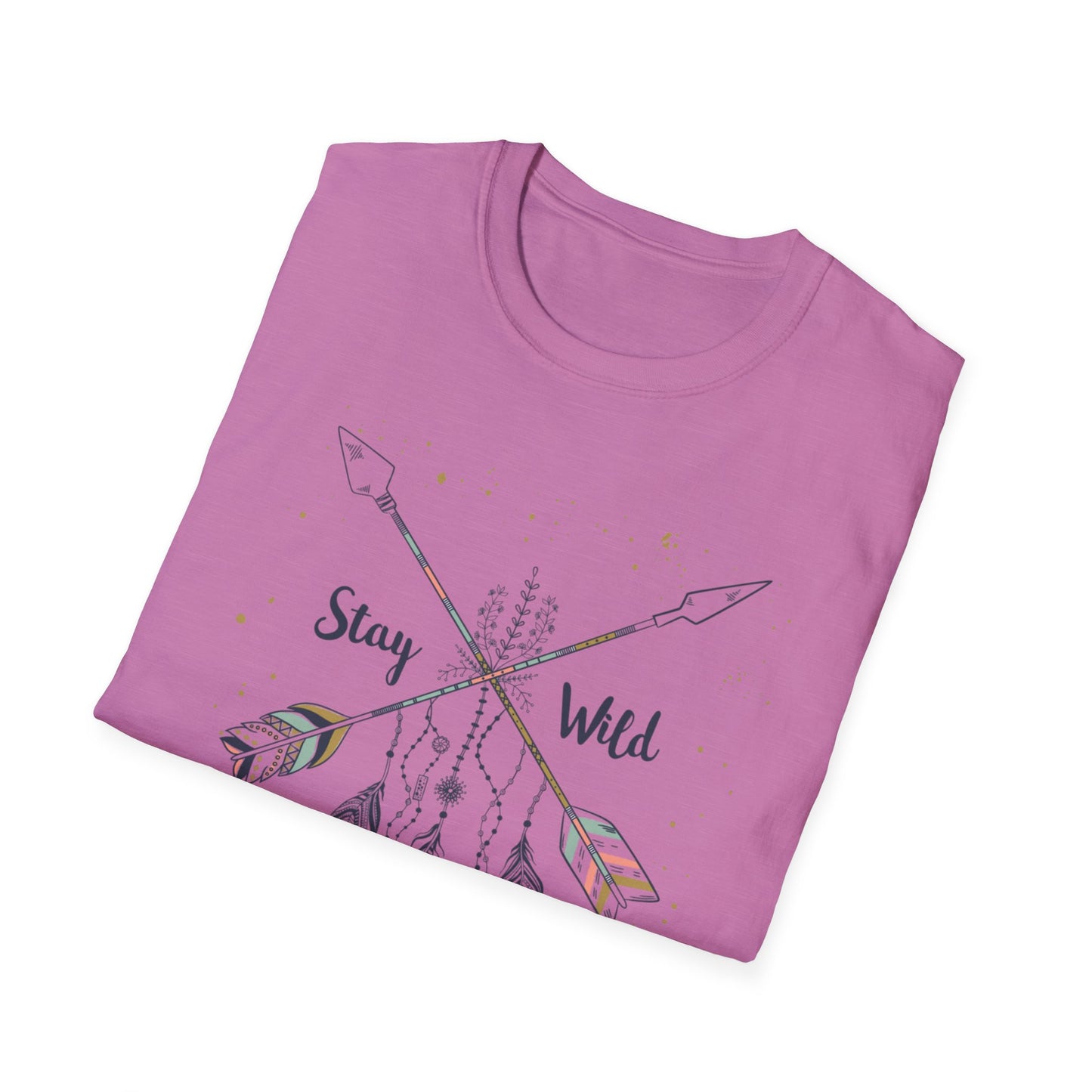 Stay Wild Unisex Softstyle T-Shirt - Adventure & Freedom Vibe