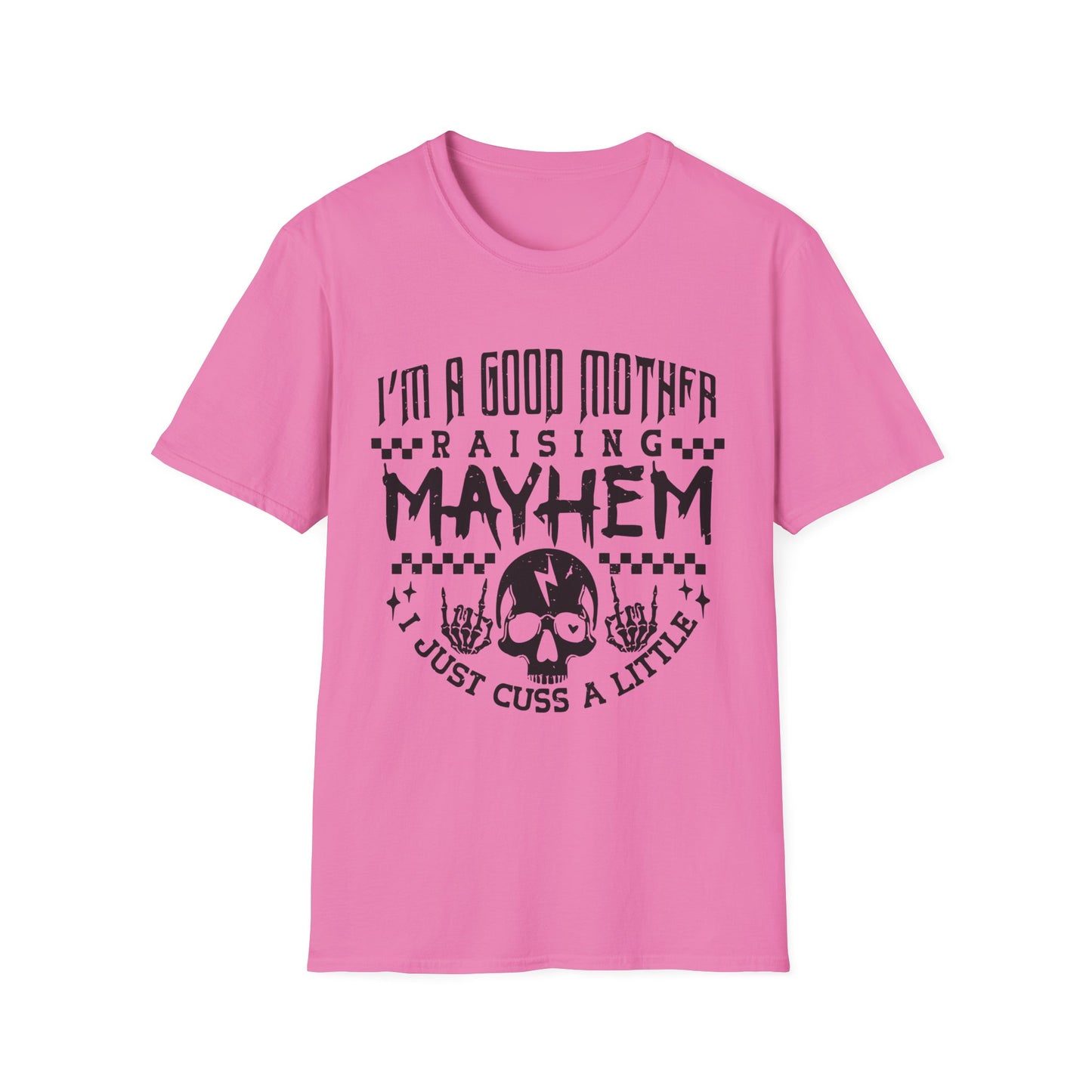 Unisex Softstyle T-Shirt, Fun Parent Shirt, Motherhood Humor Tee, Gift for Moms, Casual Everyday Wear, Mother's Day Gift