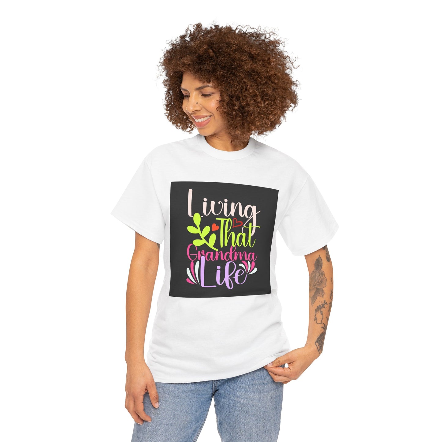 Living That Grandma Life Unisex Heavy Cotton Tee