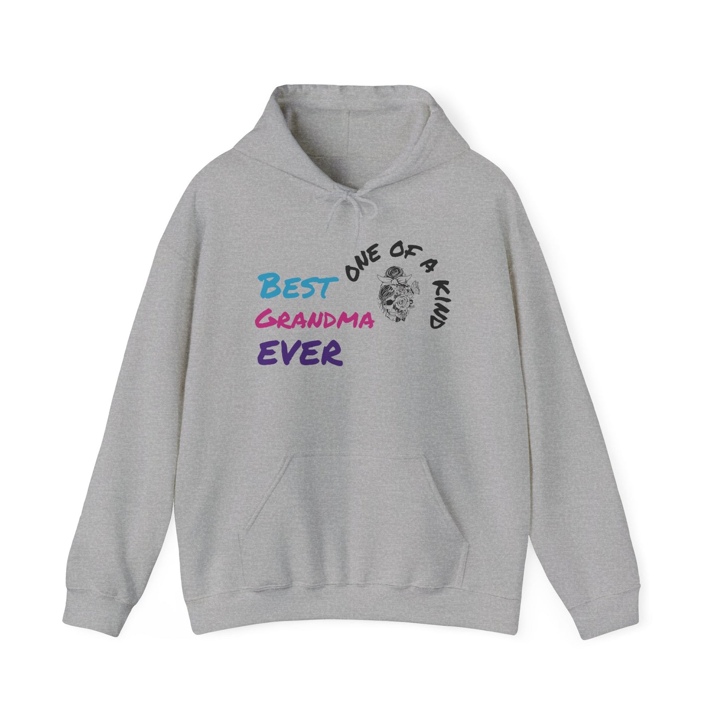 Best Grandma Ever Unisex Hoodie - One of a Kind Gift for Grandparents