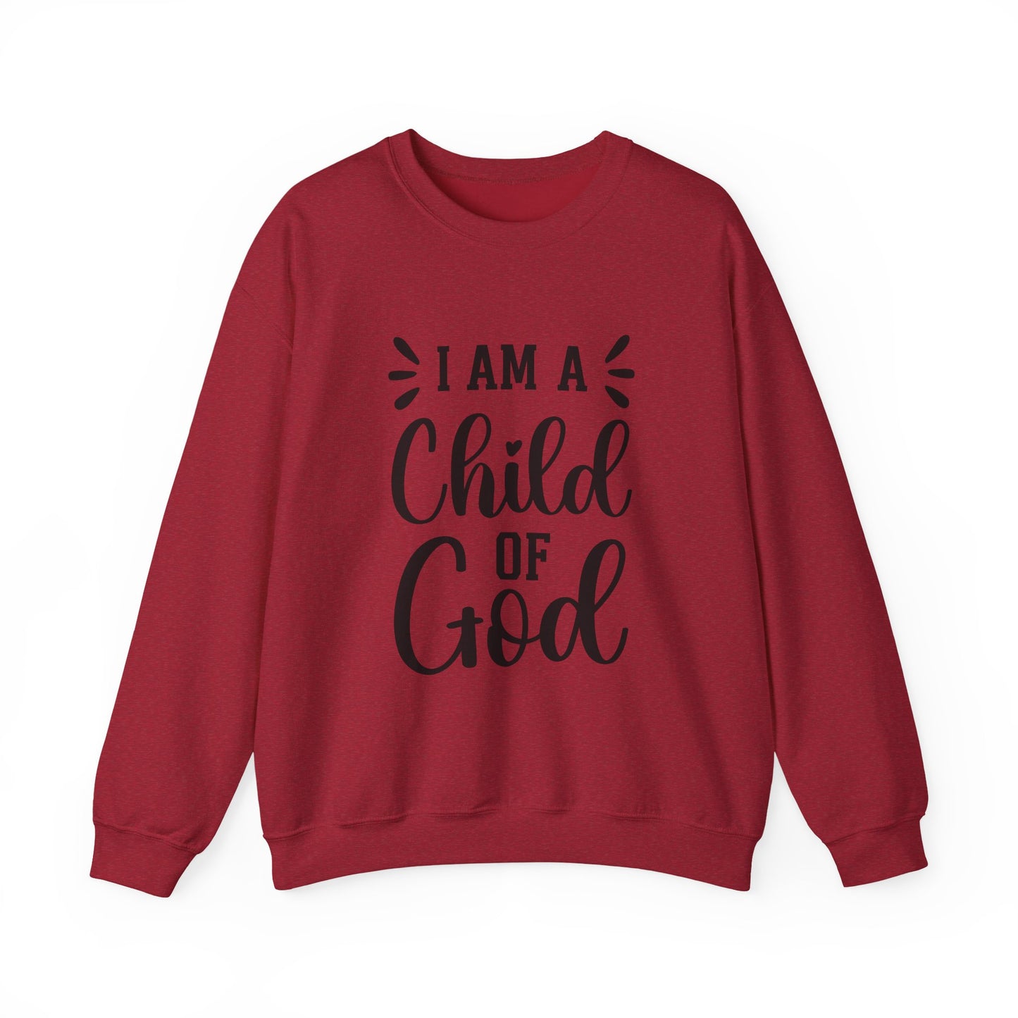 Inspirational Crewneck Sweatshirt - Perfect as a Gift for Faith, Christmas, Church Events, Comfortable Daily Wear, Relaxed Style