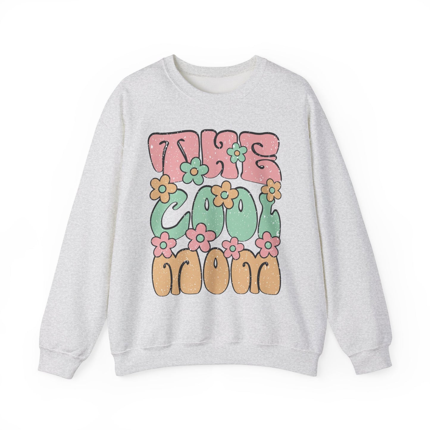 The Cool Mood Floral Graphic Unisex Crewneck Sweatshirt