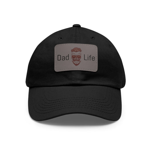 Stylish Dad Hat with Leather Patch - Perfect Gift for Father's Day