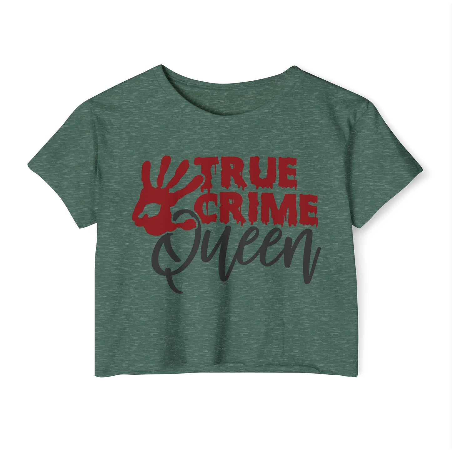 Cropped Festival T-Shirt: True Crime