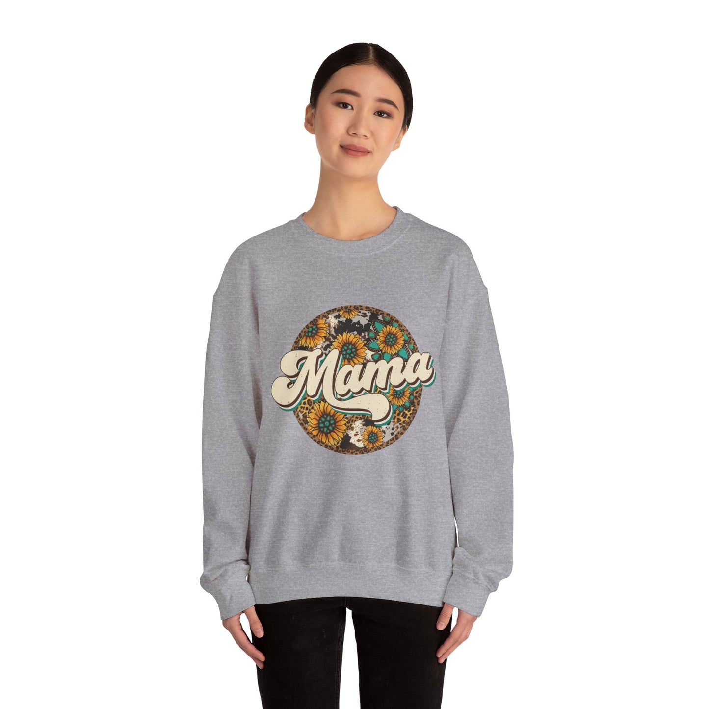 Boho Mama Sweatshirt - Unisex Heavy Blend™ Crewneck