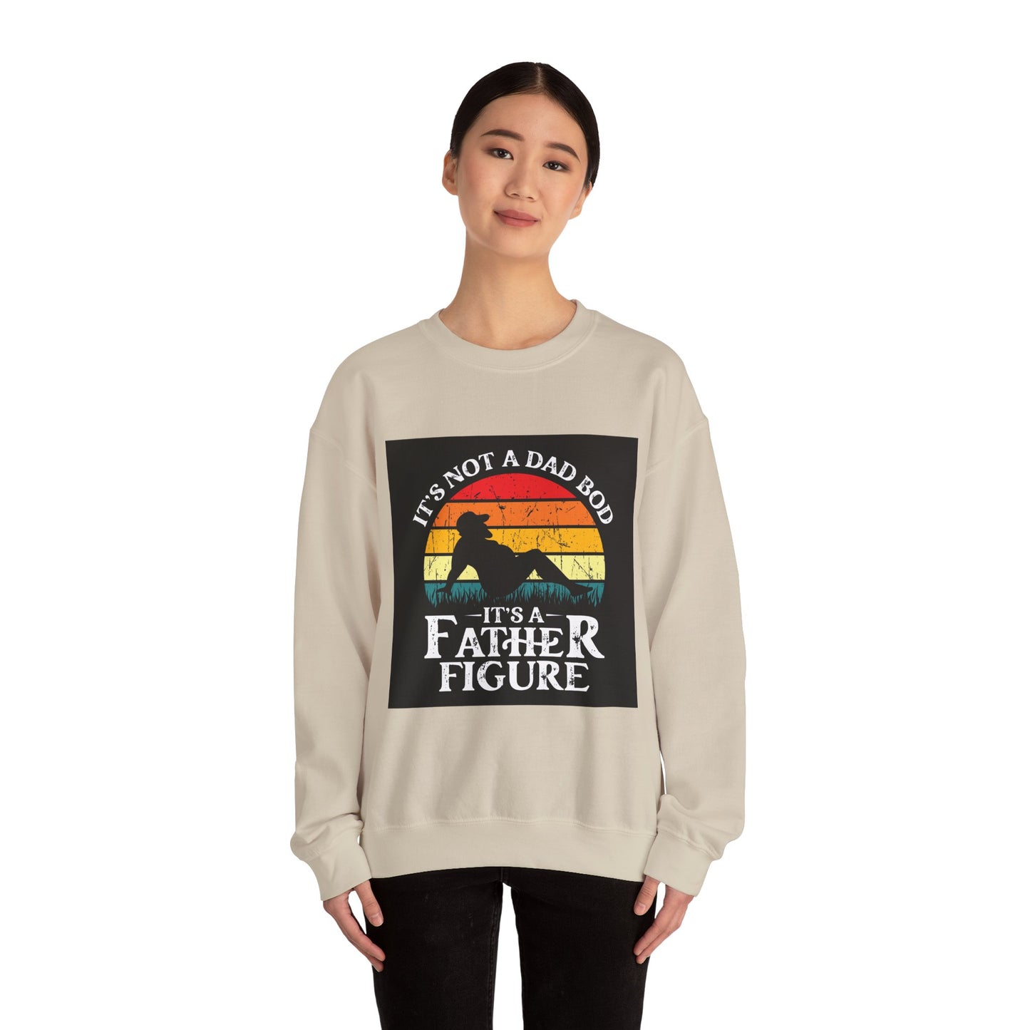Father Figure Crewneck Sweatshirt - Perfect Gift for Dads