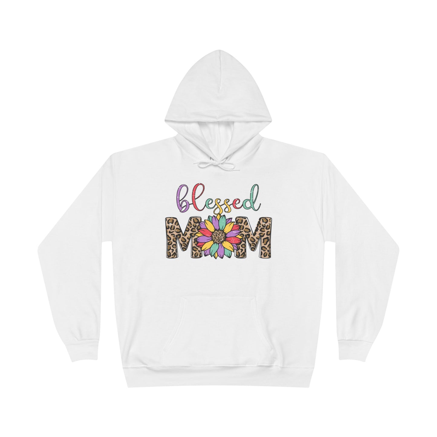 Blessed Mom Eco-Friendly Pullover Hoodie