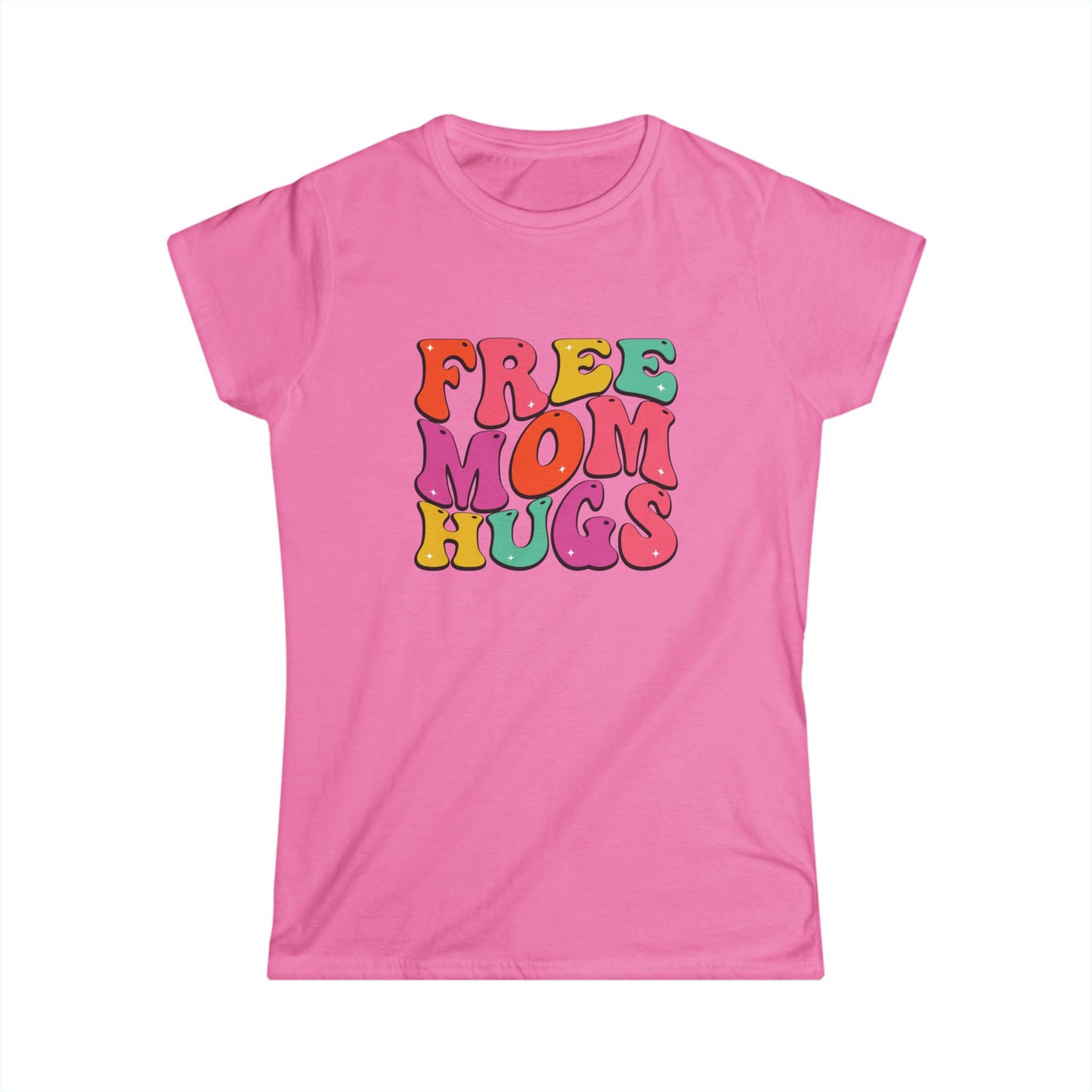 Free Mom Hugs Women's Tee - Fun & Supportive Casual Top