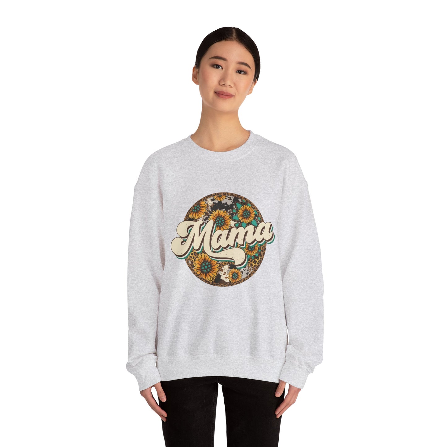 Boho Mama Sweatshirt - Unisex Heavy Blend™ Crewneck