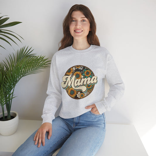 Boho Mama Sweatshirt - Unisex Heavy Blend™ Crewneck