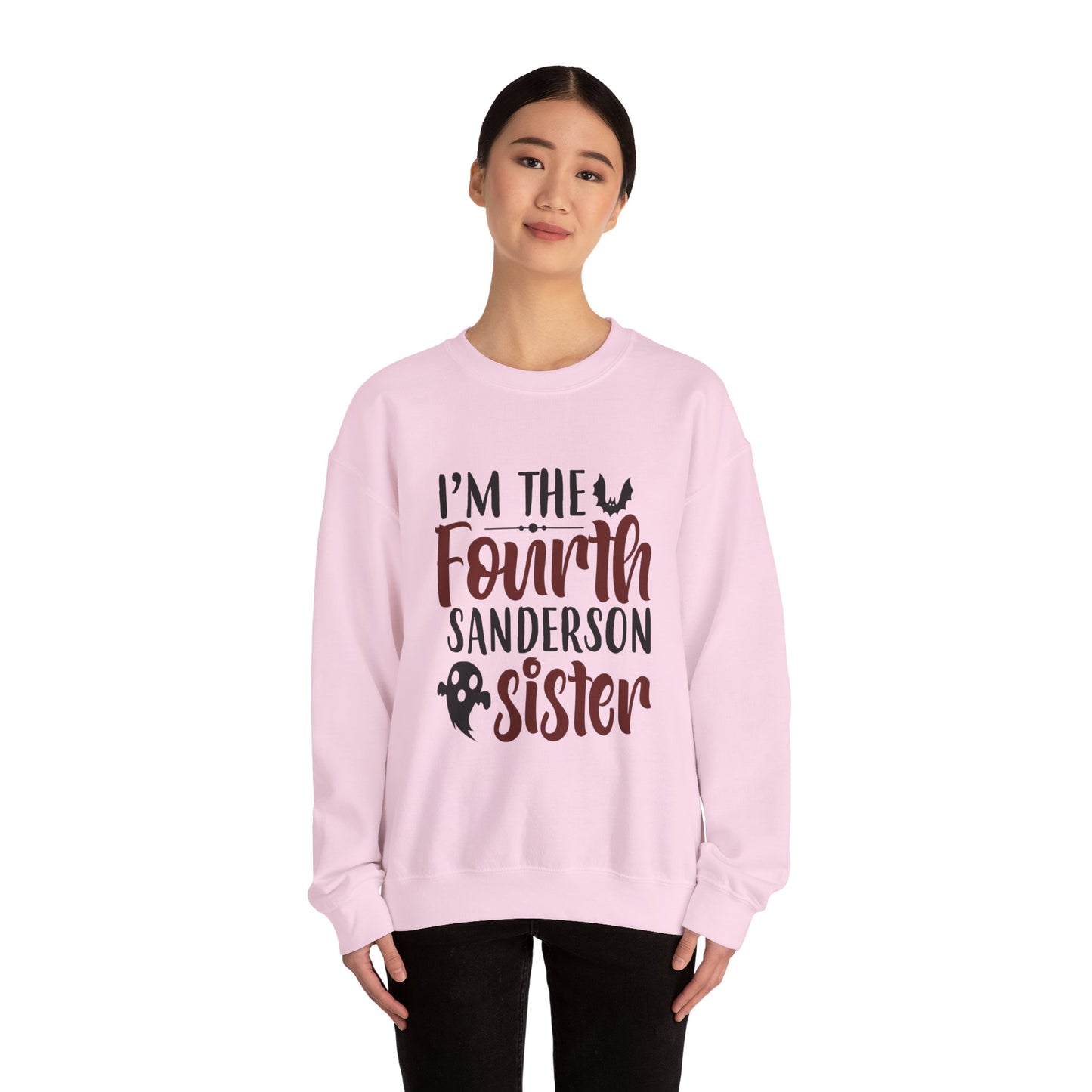 Spooky Sister Sweatshirt, Cozy Halloween Crewneck, Sanderson Sisters Gift, Unisex Fall Fashion, Cute Family Sweatshirt
