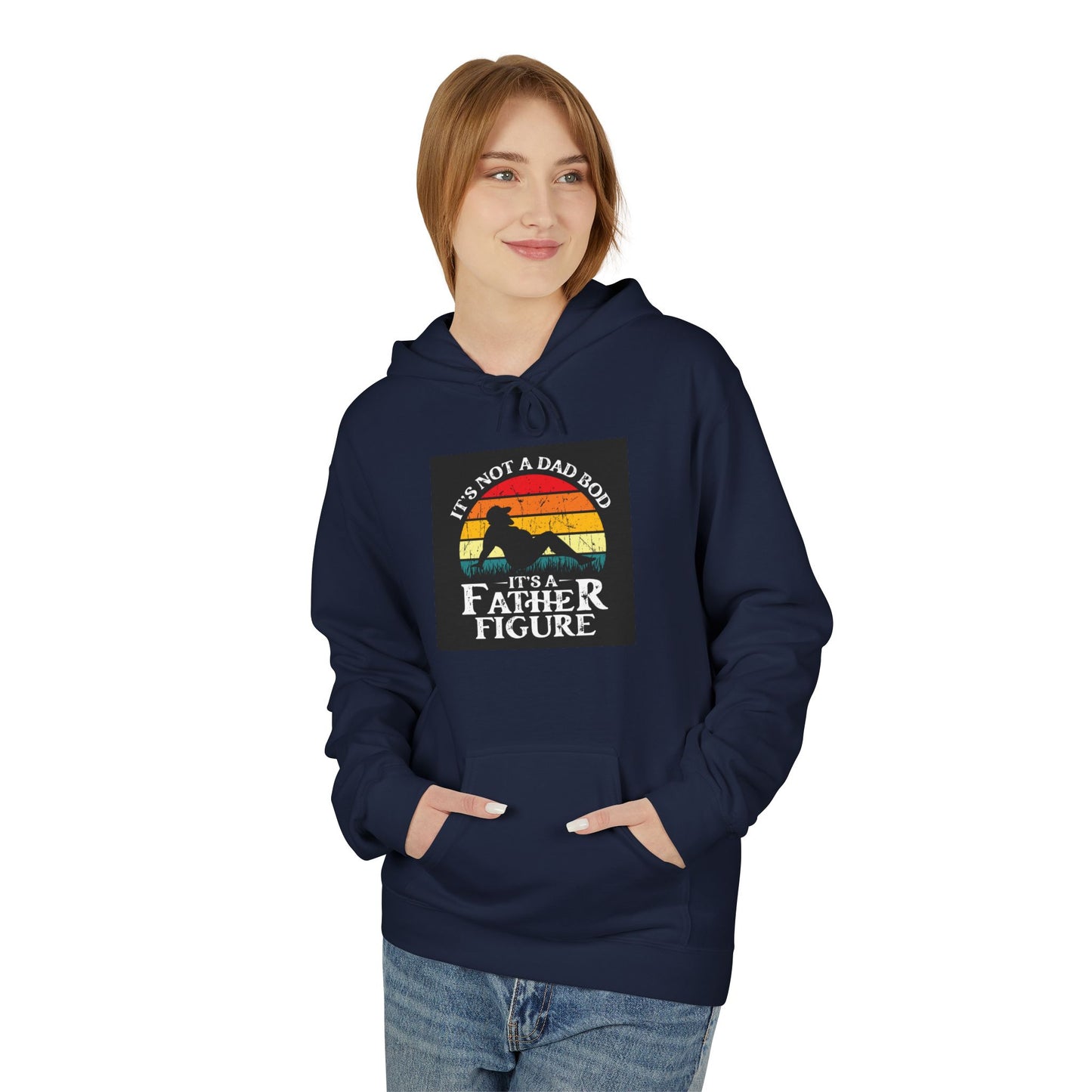 Father Figure Retro Hoodie - Perfect Gift for Dads