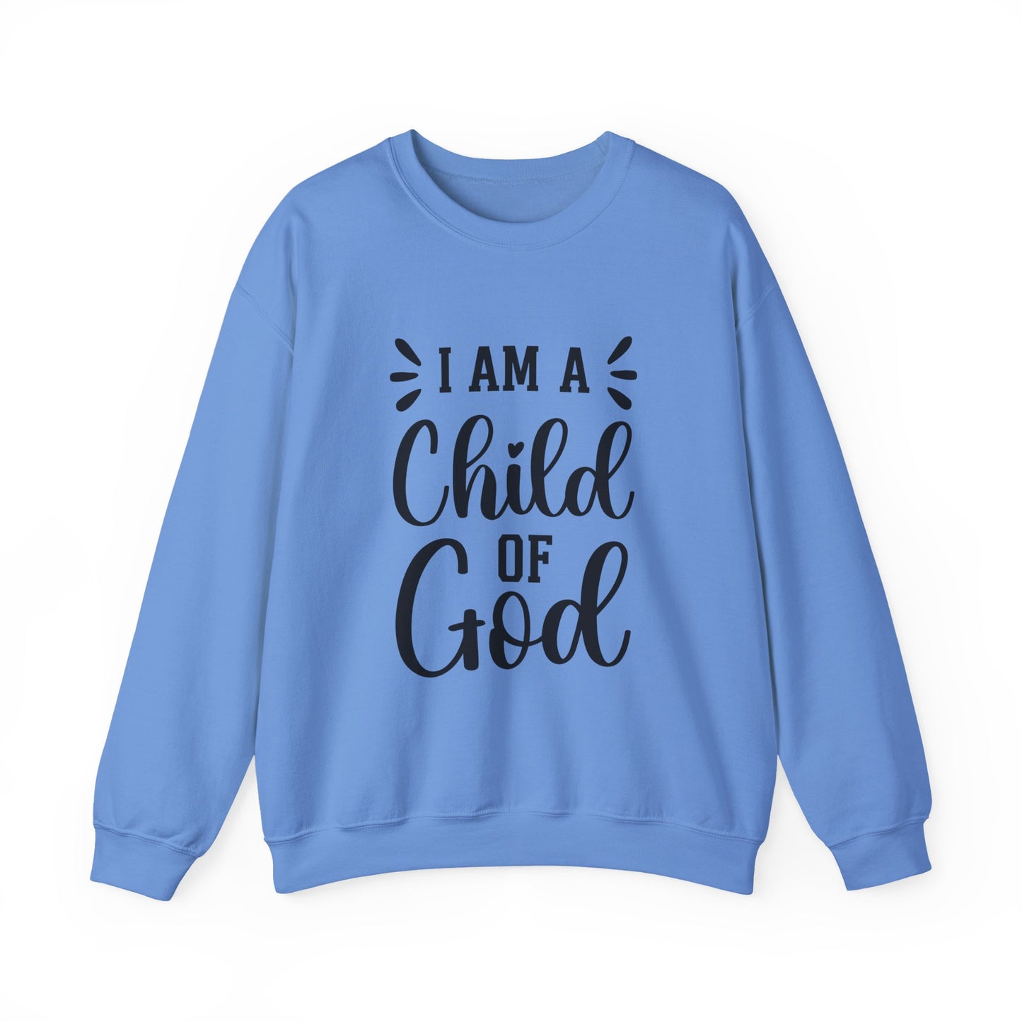 Inspirational Crewneck Sweatshirt - Perfect as a Gift for Faith, Christmas, Church Events, Comfortable Daily Wear, Relaxed Style