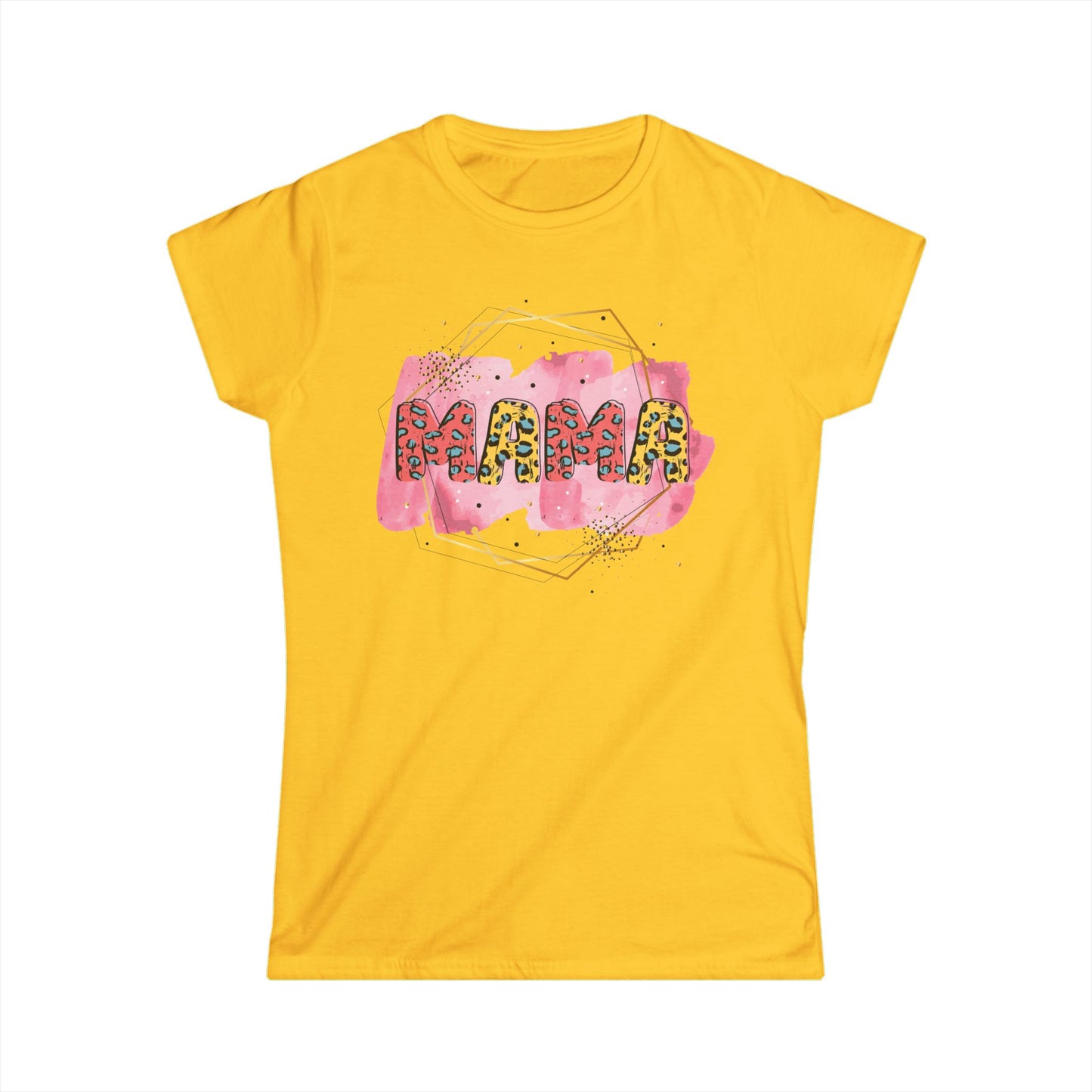 Mama Graphic Women's Softstyle Tee - Casual Comfort for Moms