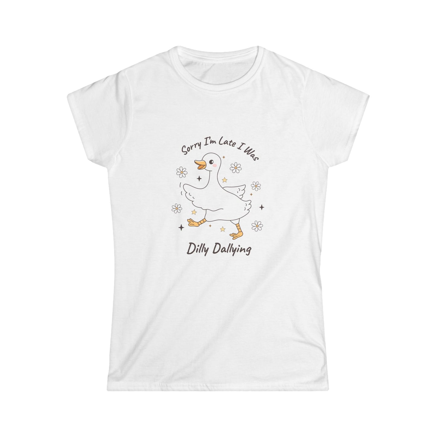 Dilly Dallying Graphic Women's Softstyle Tee