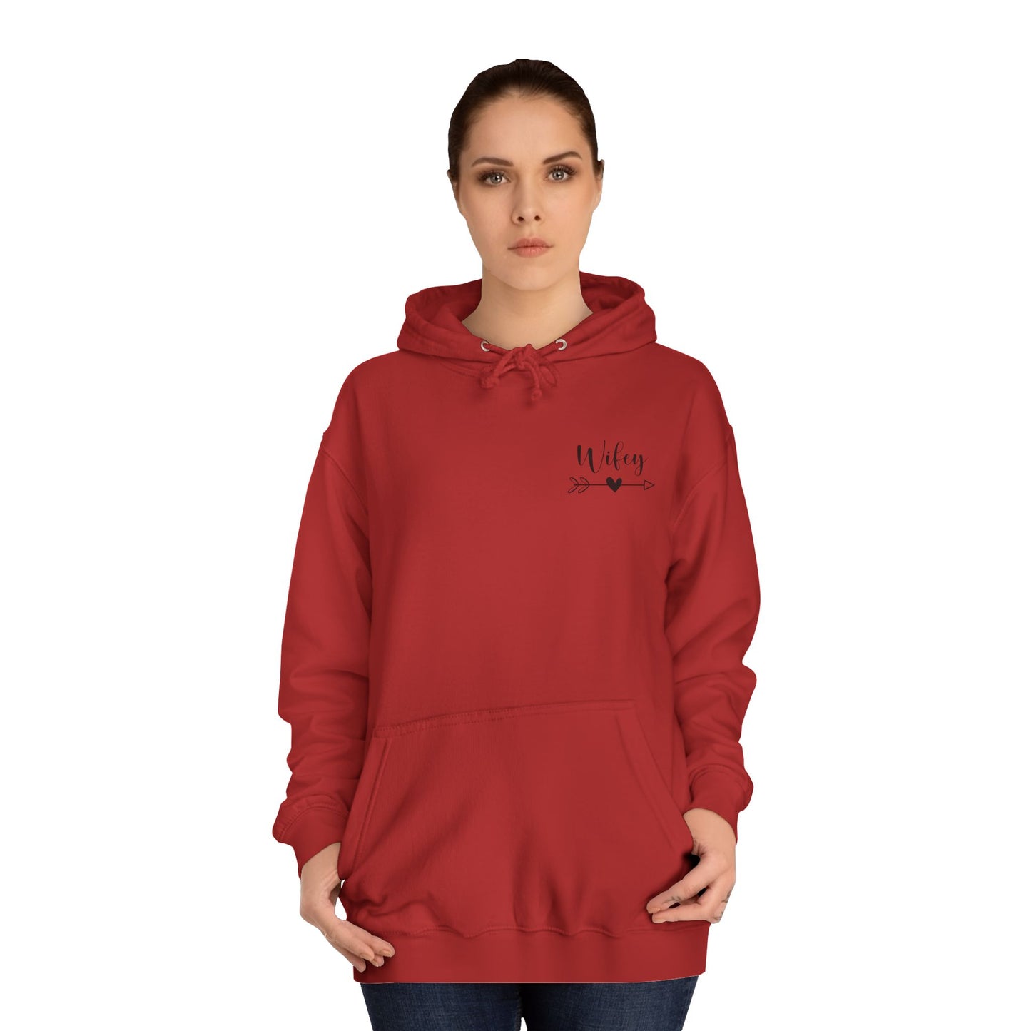 Unisex College Hoodie with Fun Family Humor - Casual Wear for Students, Perfect Gift for Birthdays, Anniversaries, and Holidays