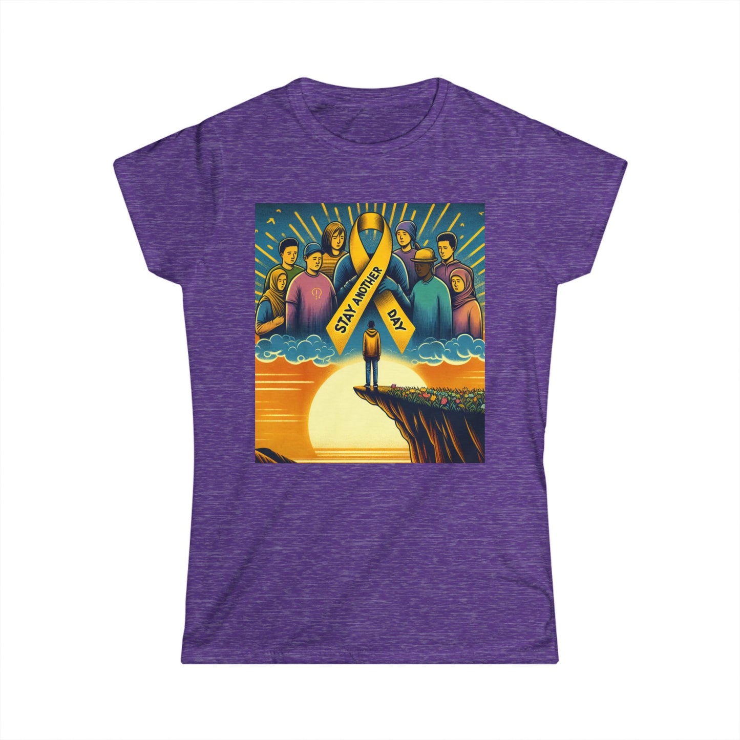 Suicide Prevention Women's Tee, You Matter T-Shirt, Stay Another Day Shirt, Mental Health Awareness Top, Inspirational Tee, Softstyle Shirt