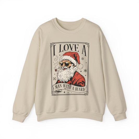 Sweatshirt - Cozy Holiday Crewneck, Christmas Gift, Unisex Pullover, Santa Vibes, Festive Apparel, Christmas, gift for her