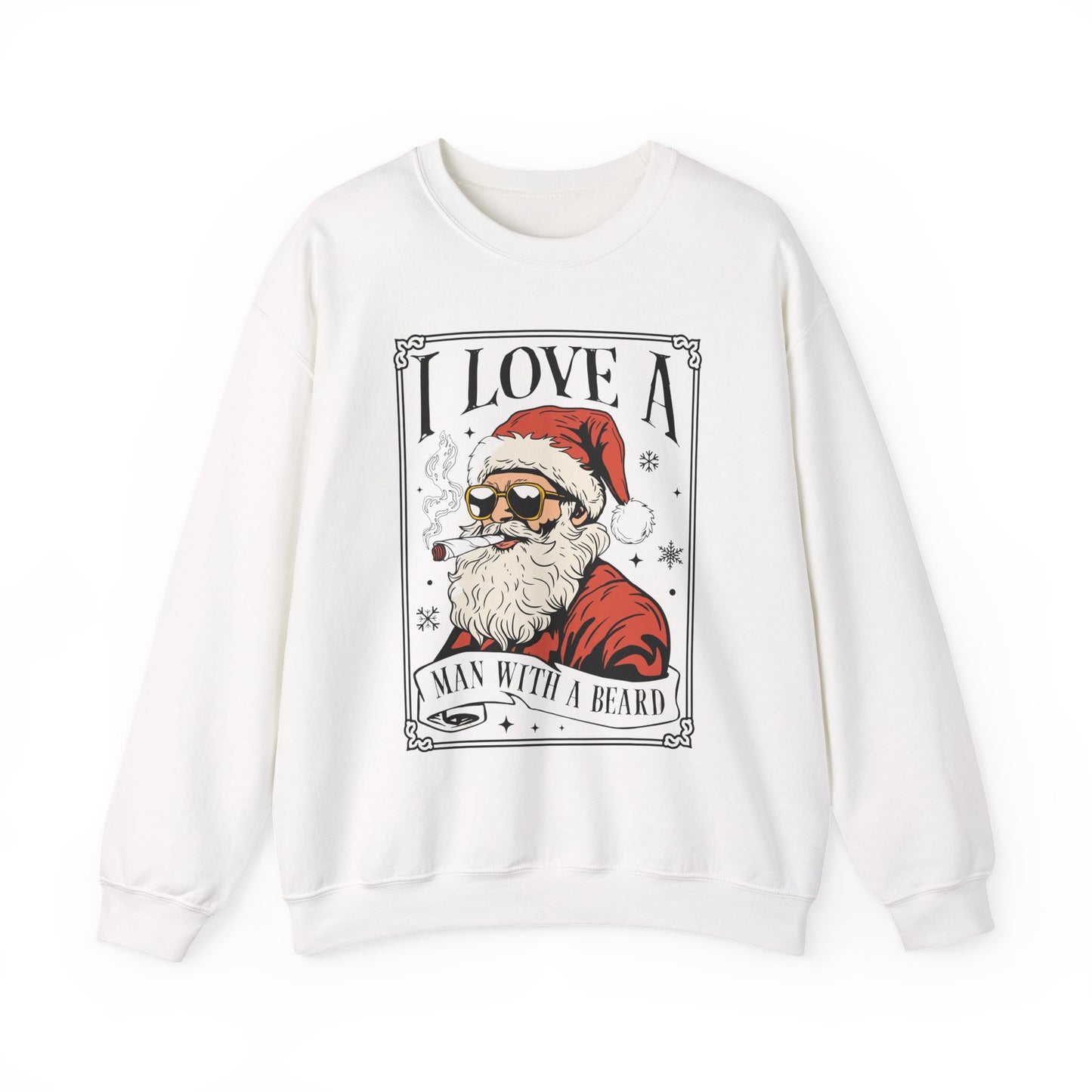 Sweatshirt - Cozy Holiday Crewneck, Christmas Gift, Unisex Pullover, Santa Vibes, Festive Apparel, Christmas, gift for her