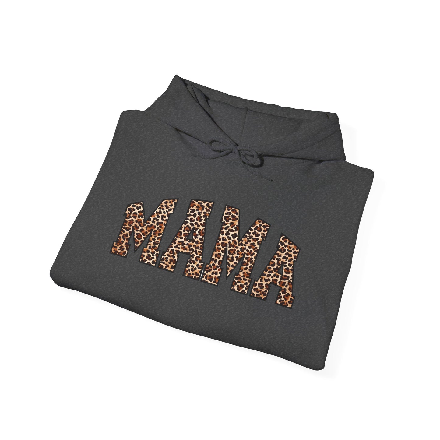 Mama Leopard Print Hoodie - Cozy Unisex Sweatshirt for Moms