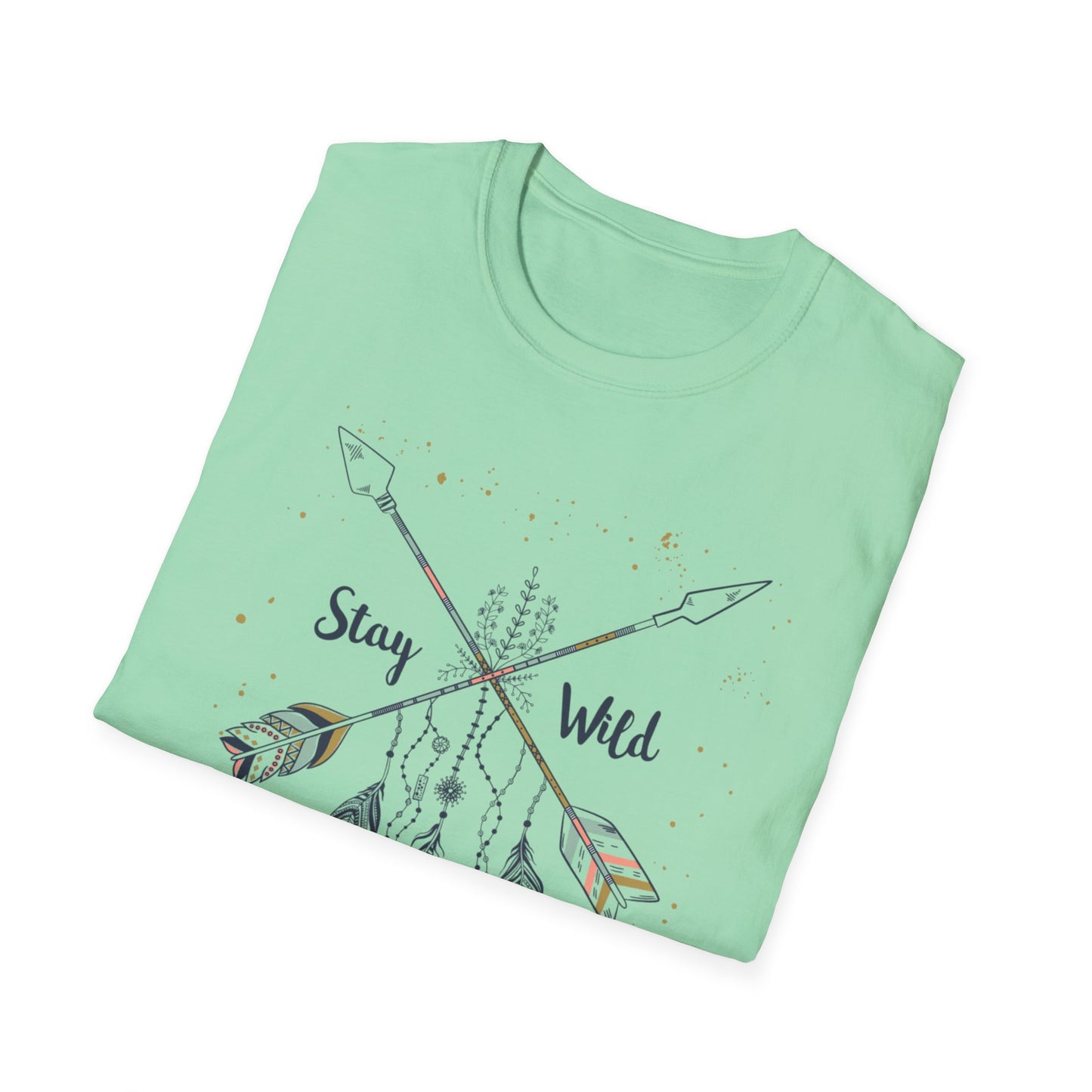 Stay Wild Unisex Softstyle T-Shirt - Adventure & Freedom Vibe
