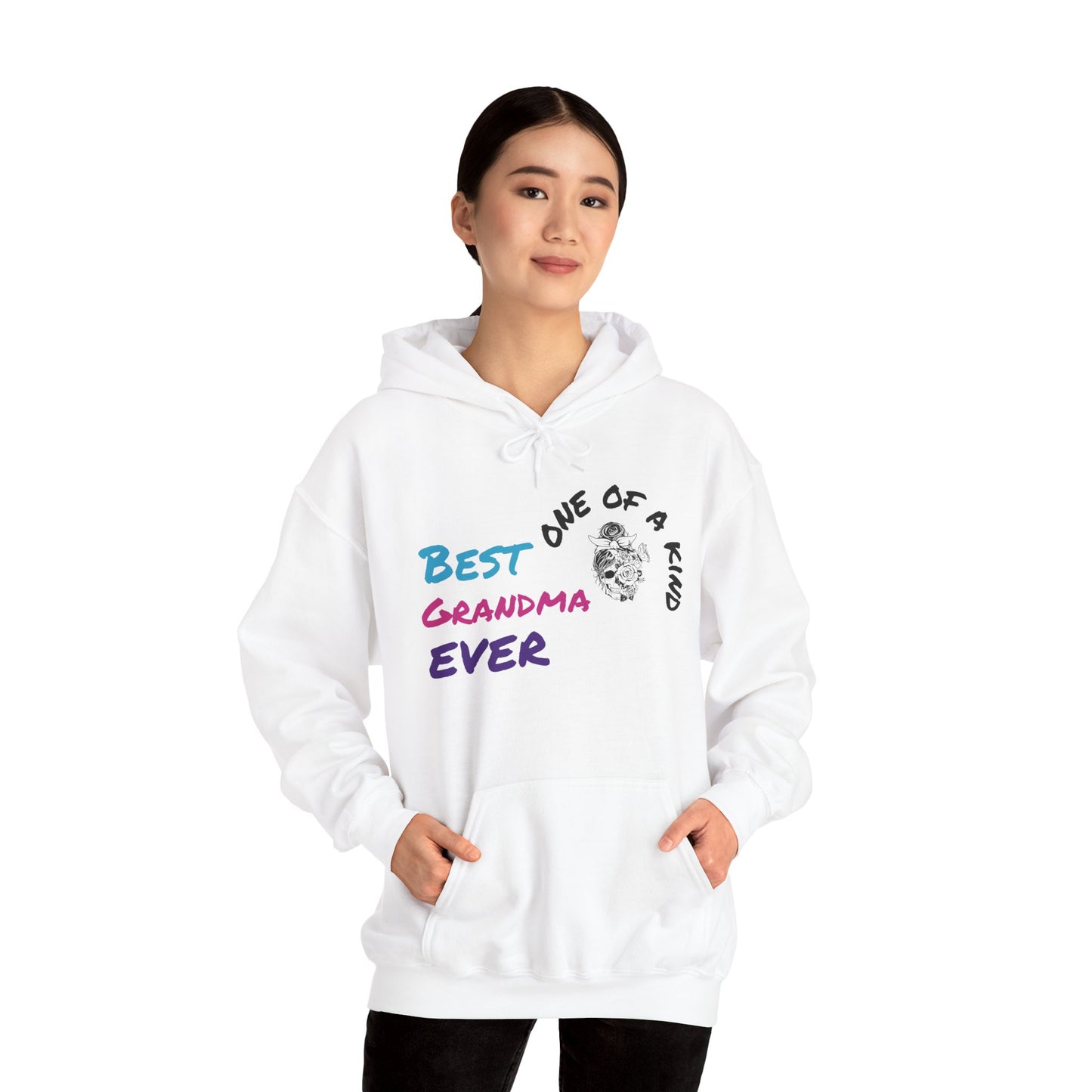 Best Grandma Ever Unisex Hoodie - One of a Kind Gift for Grandparents