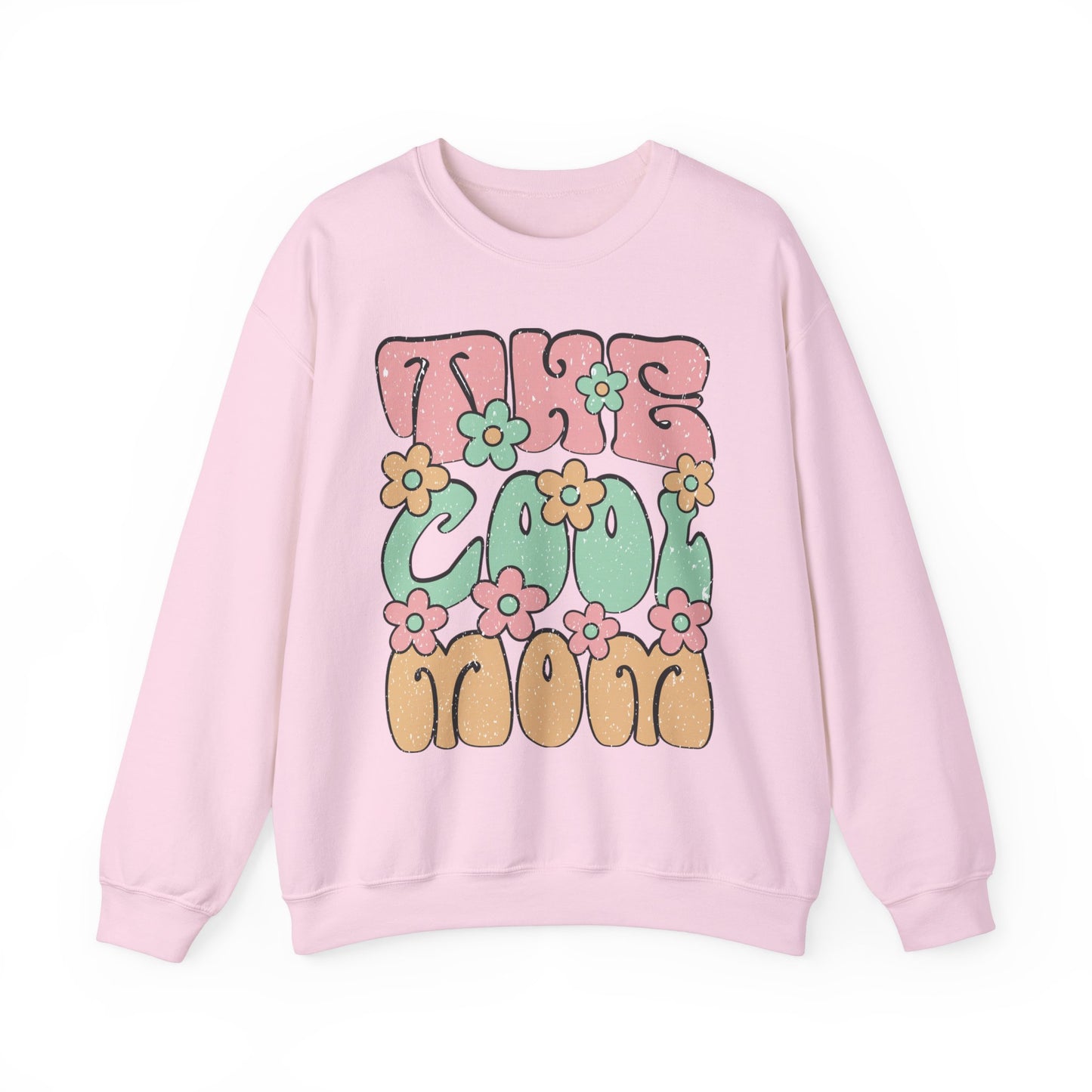 The Cool Mood Floral Graphic Unisex Crewneck Sweatshirt