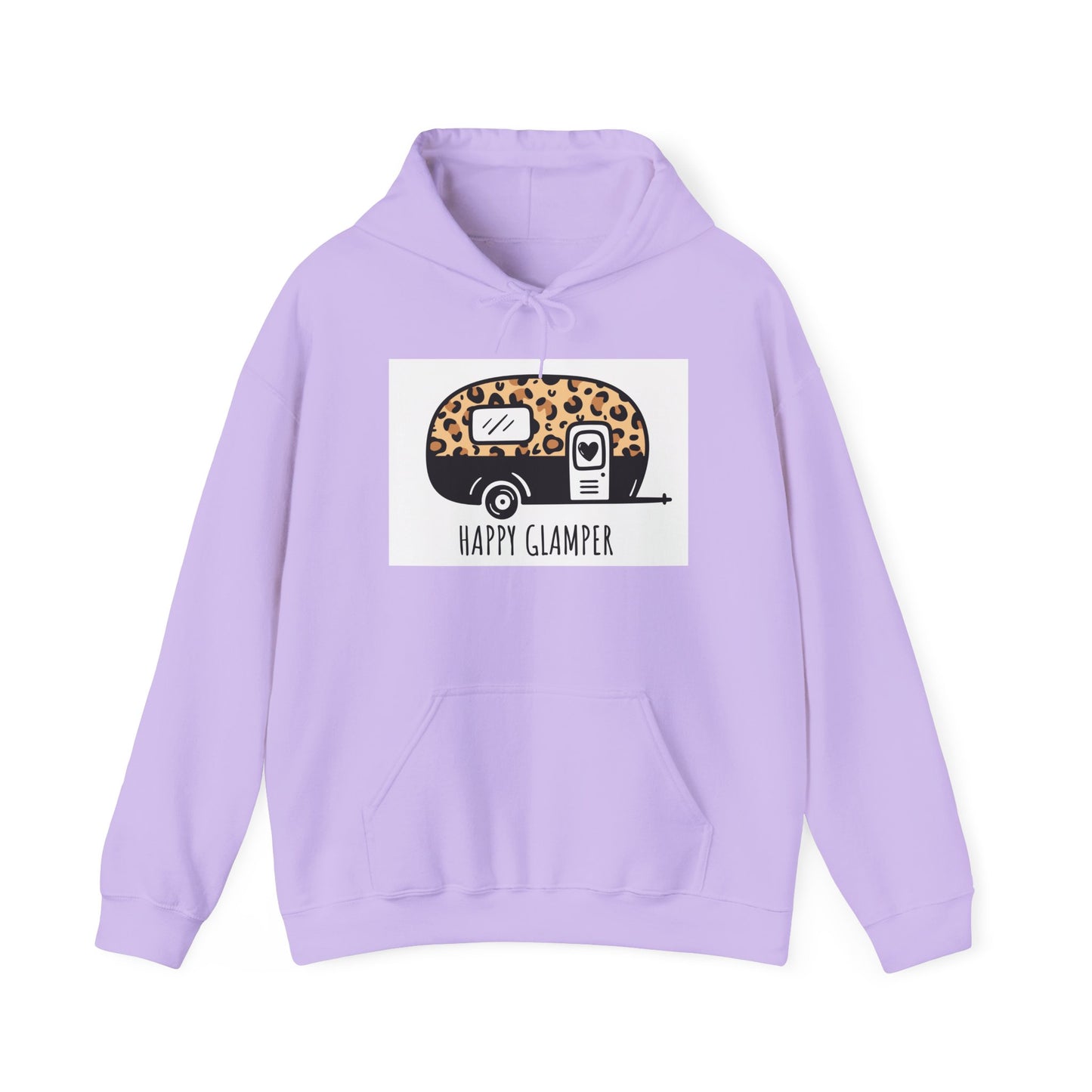 Happy Glamper Unisex Heavy Blend™ Hoodie - Cozy Camping Sweatshirt