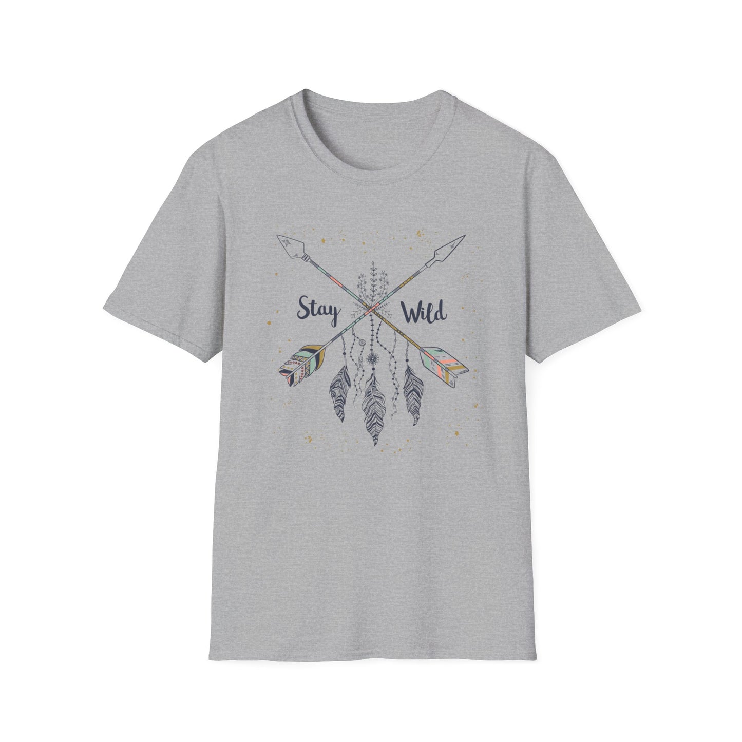 Stay Wild Unisex Softstyle T-Shirt - Adventure & Freedom Vibe