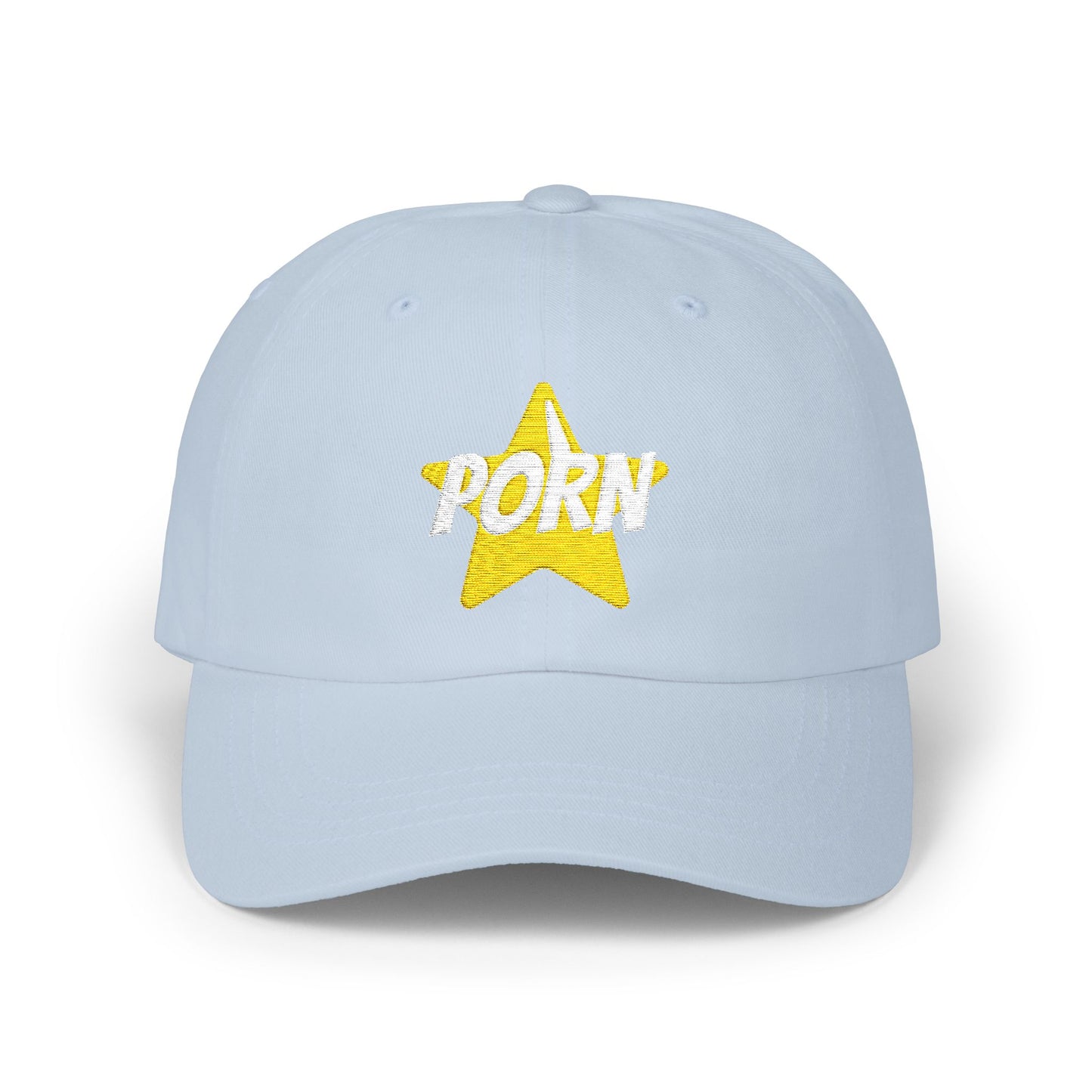 Playful Dad Cap with 'PORN' Design - Trendy Unisex Hat for Casual Wear, Great Gift for Him, Perfect for Summer Events, Festivals, funny hat, statement hat, gifts for her