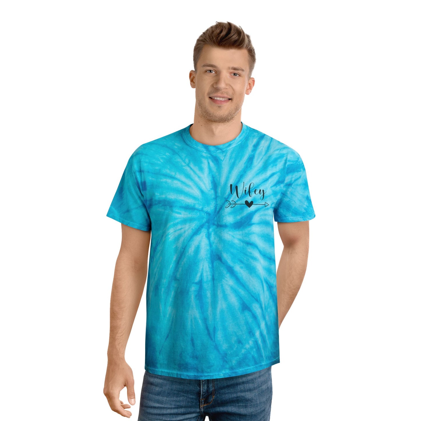 Tie-Dye Graphic Tee, Fun and Playful Tie-Dye Shirt for Everyday Wear, Perfect for Gifts, Summer Days, Casual Outings, and Celebrations