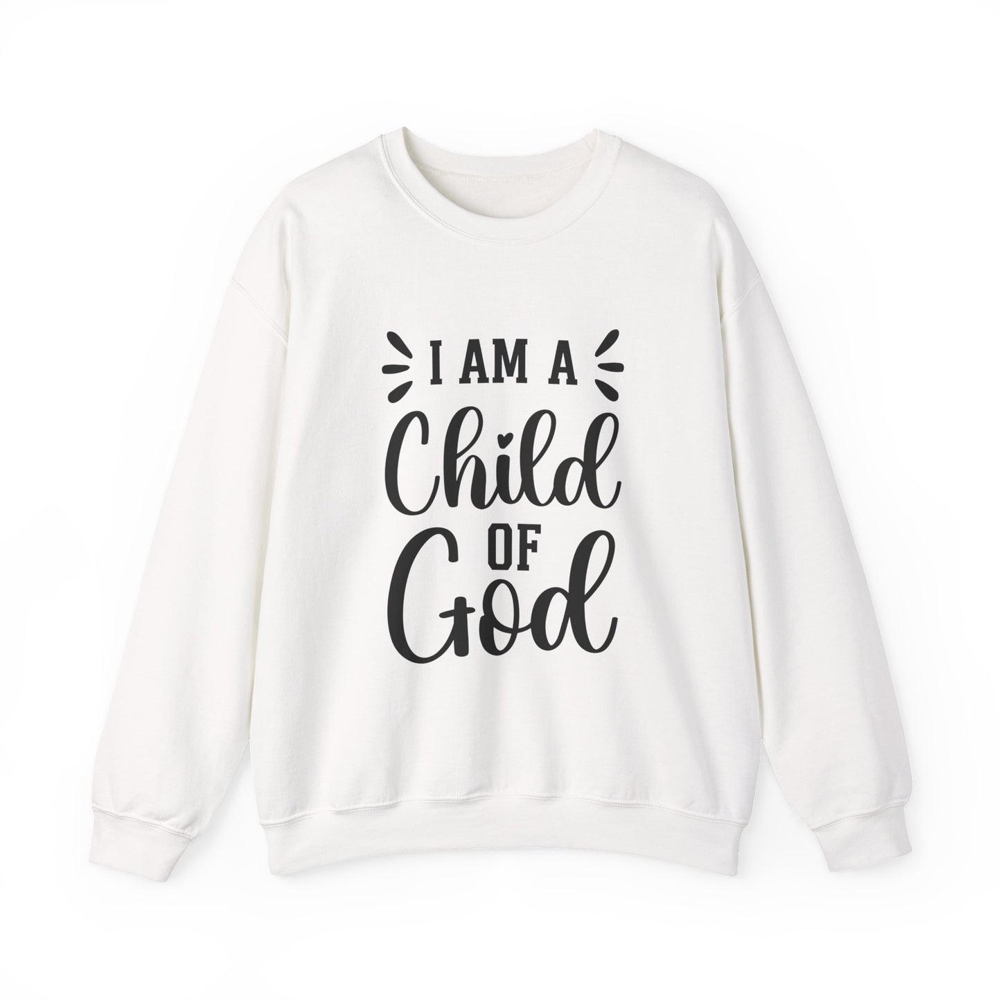 Inspirational Crewneck Sweatshirt - Perfect as a Gift for Faith, Christmas, Church Events, Comfortable Daily Wear, Relaxed Style