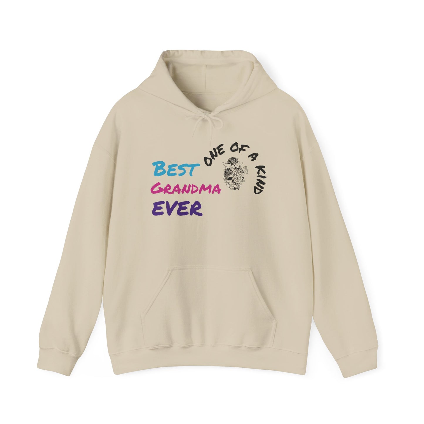 Best Grandma Ever Unisex Hoodie - One of a Kind Gift for Grandparents
