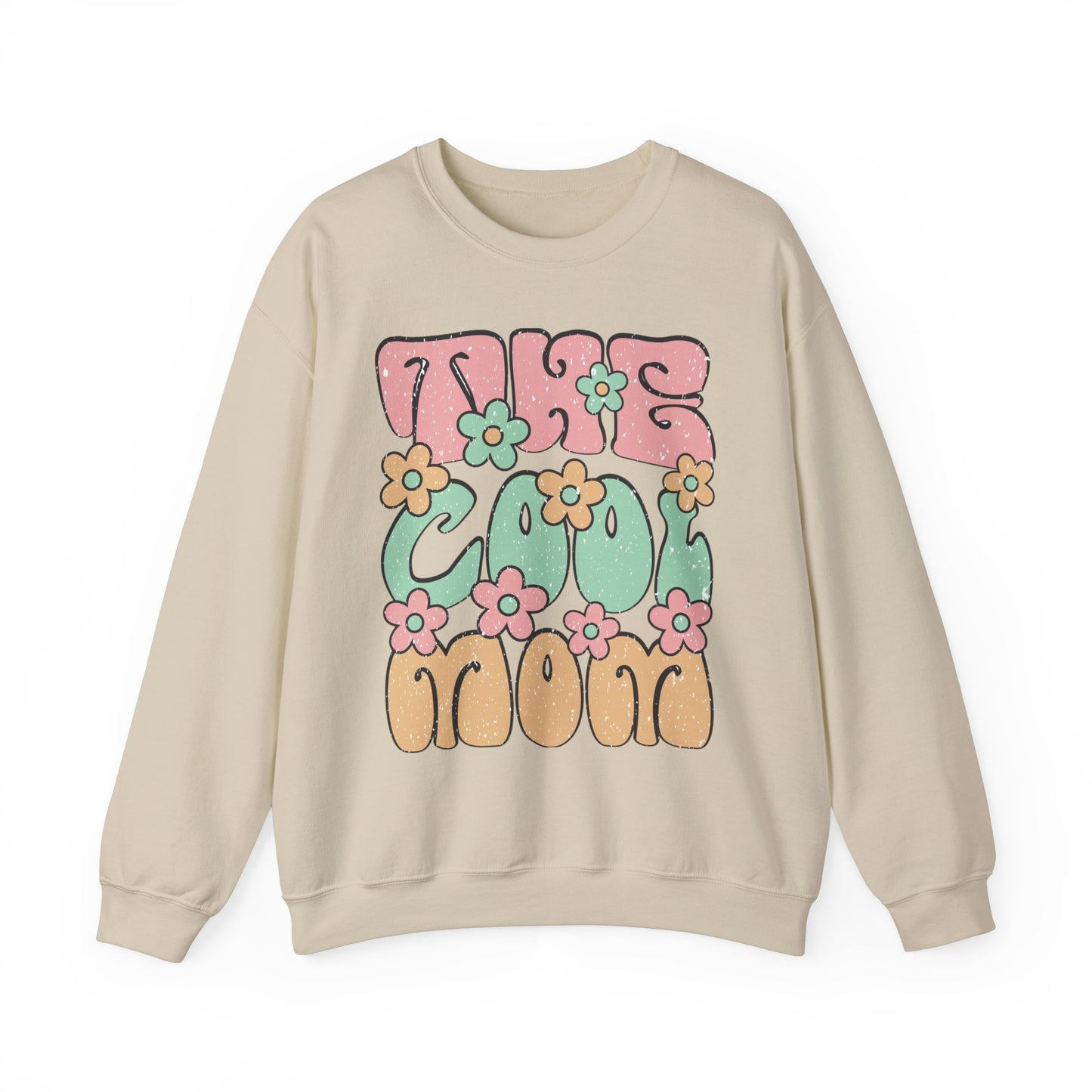 The Cool Mood Floral Graphic Unisex Crewneck Sweatshirt