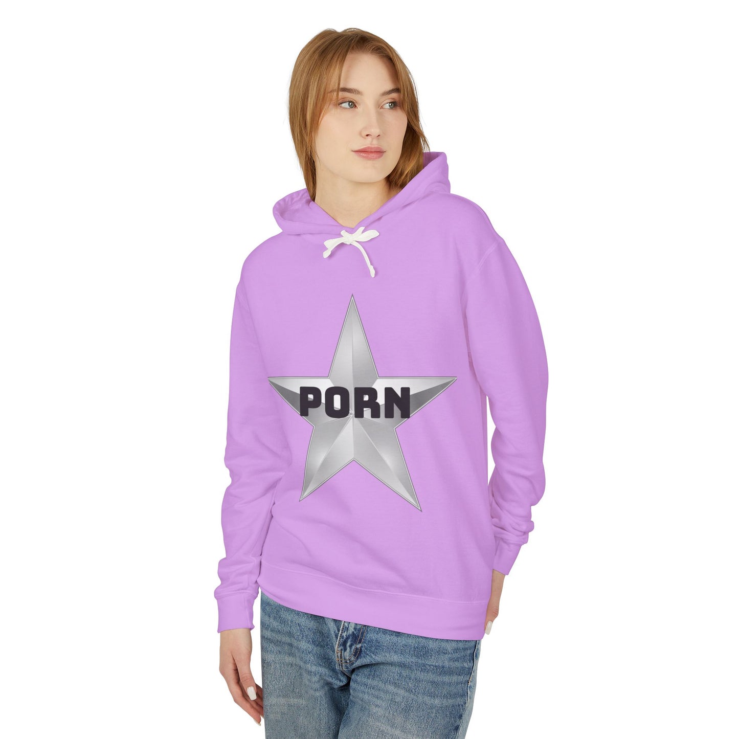 Playful Star Graphic Hoodie, Trendy Unisex Hooded Sweatshirt, Casual Wear, Unique Gift for Friends & Family, Birthday, Everyday Loungewear