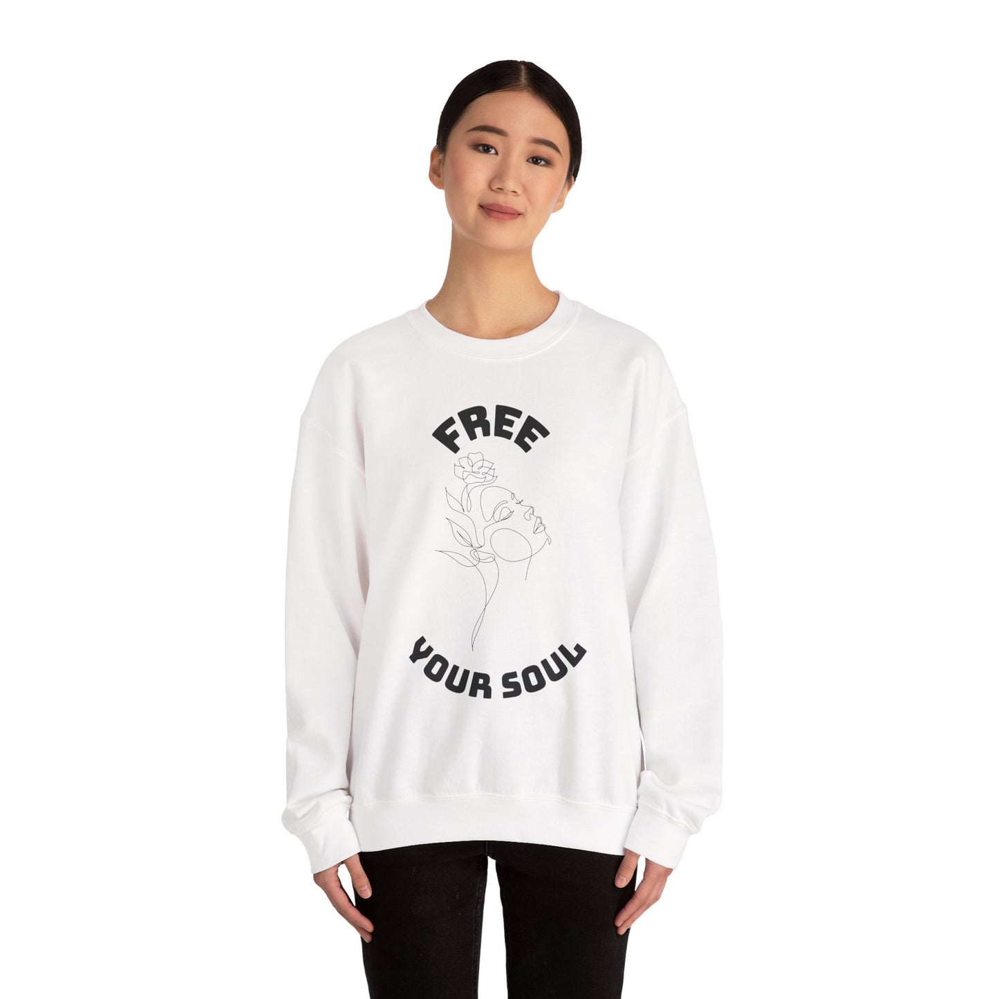 Free Your Soul Crewneck Sweatshirt - Unisex Heavy Blend™