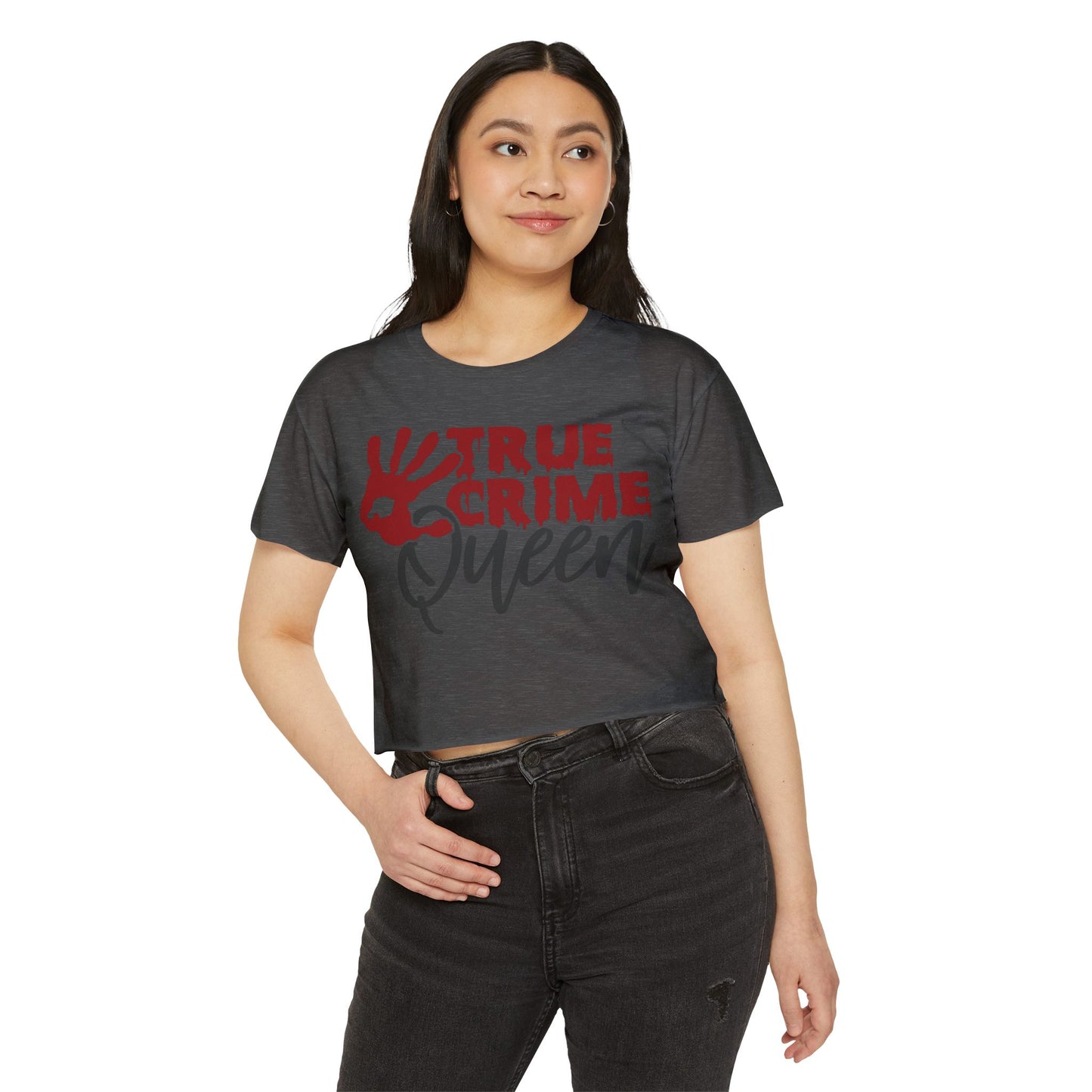 Cropped Festival T-Shirt: True Crime