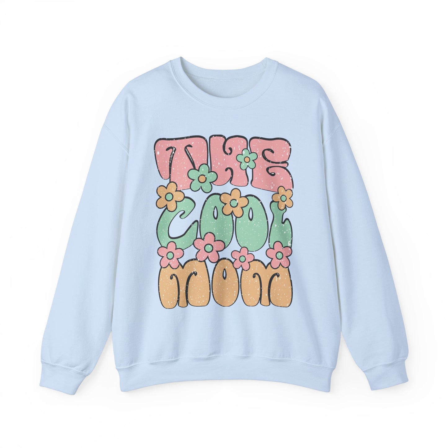 The Cool Mood Floral Graphic Unisex Crewneck Sweatshirt