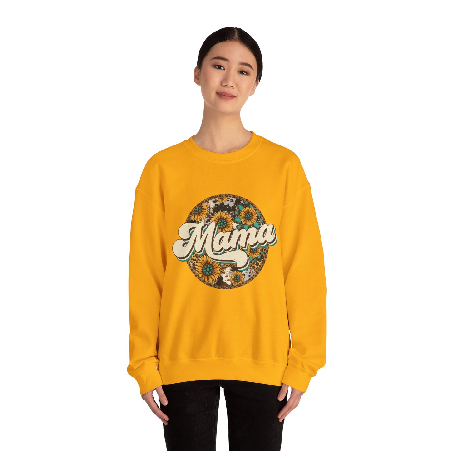 Boho Mama Sweatshirt - Unisex Heavy Blend™ Crewneck