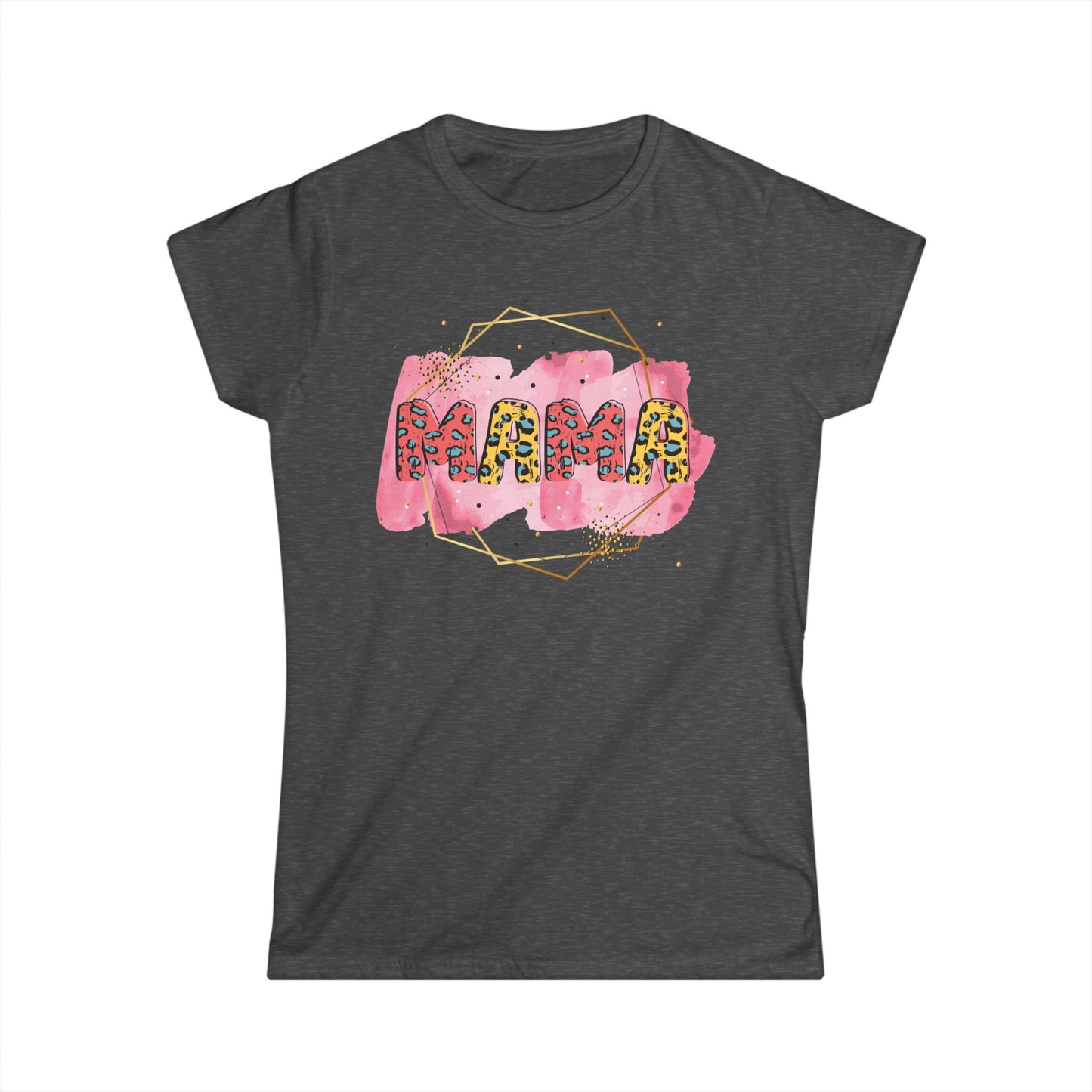 Mama Graphic Women's Softstyle Tee - Casual Comfort for Moms