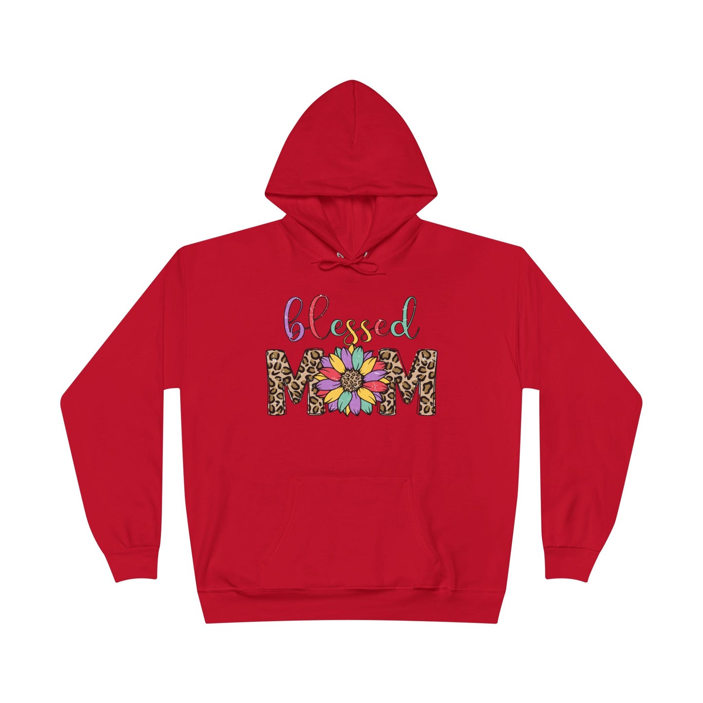 Blessed Mom Eco-Friendly Pullover Hoodie