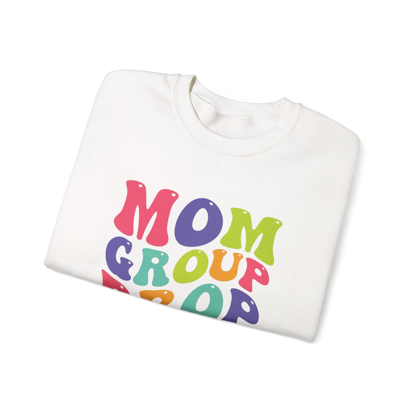 Mom Group Dropout Sweatshirt, Cozy Crewneck, Perfec for Moms, Gift for Mother's Day, Casual Wear, Fun Family Gatherings, gift for her