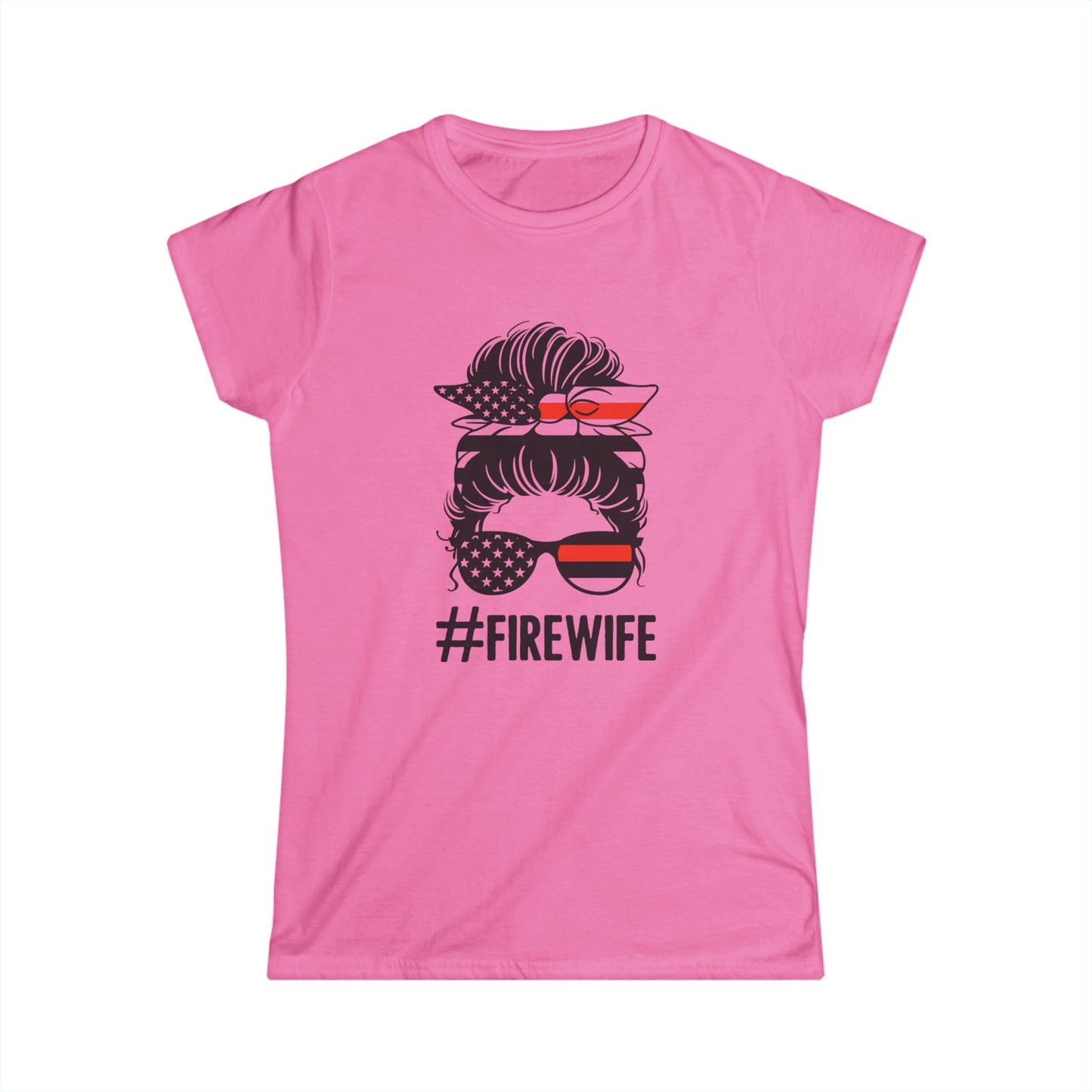 Women's Tee Firefighter Wife T-Shirt