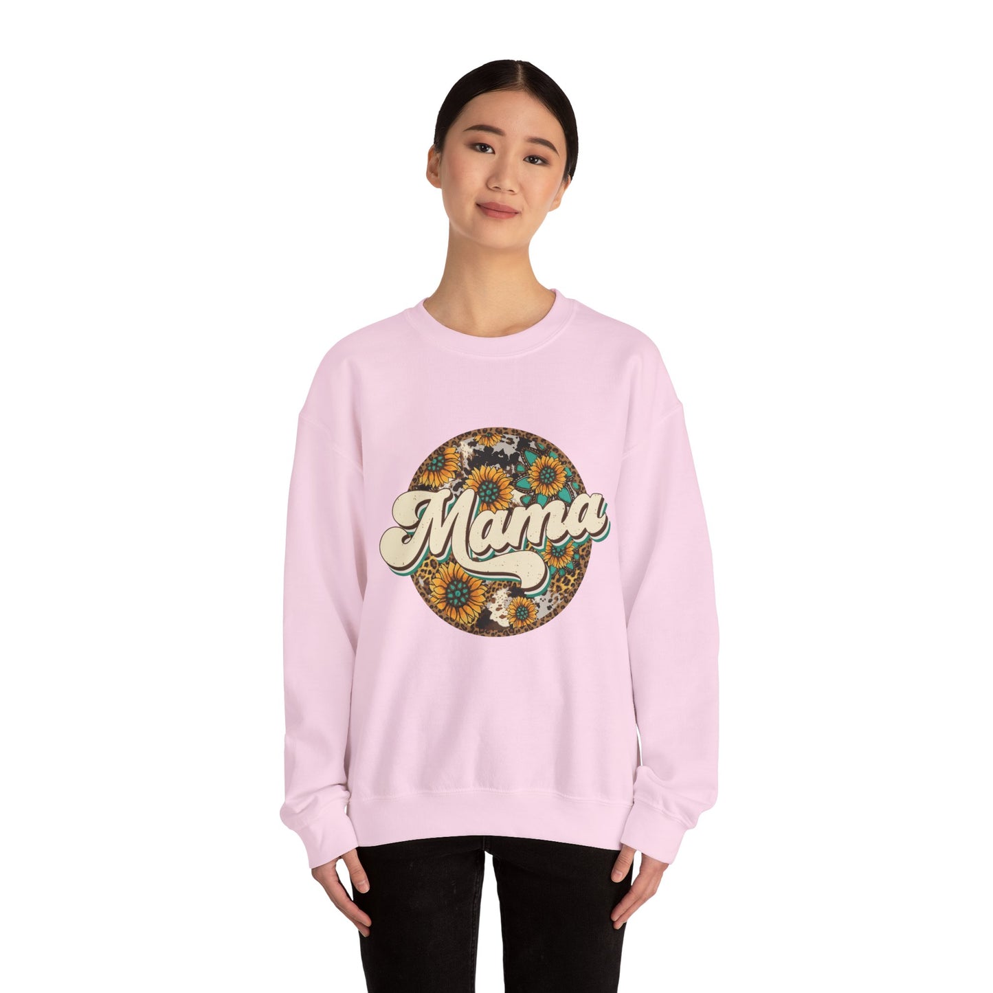 Boho Mama Sweatshirt - Unisex Heavy Blend™ Crewneck