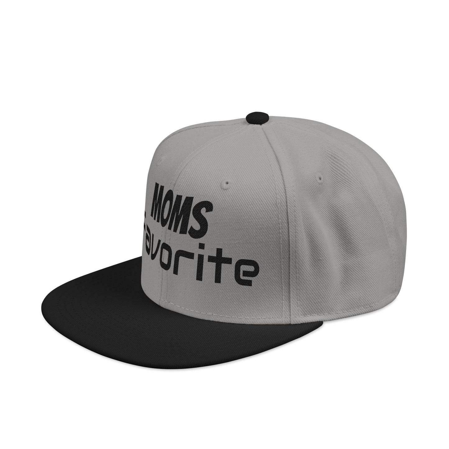 MOM'S FAVORITE Snapback Hat | Stylish Embroidered Cap for Moms | Perfect Gift for Mother's Day, Birthdays, Family Outings, Casual Wear