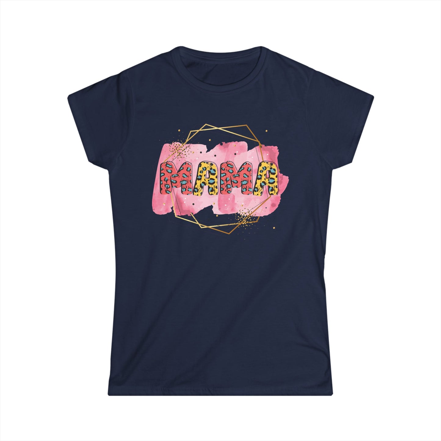 Mama Graphic Women's Softstyle Tee - Casual Comfort for Moms