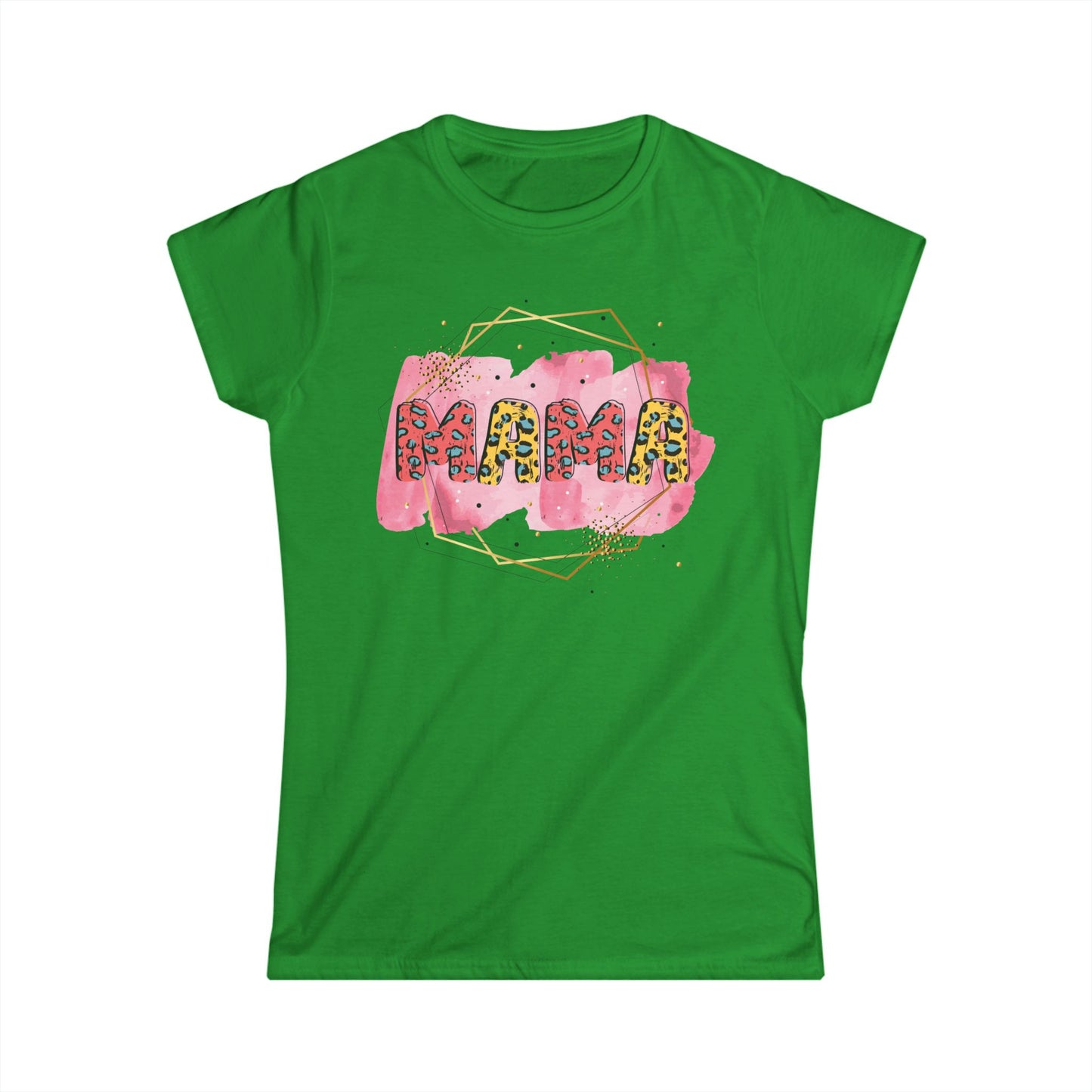 Mama Graphic Women's Softstyle Tee - Casual Comfort for Moms