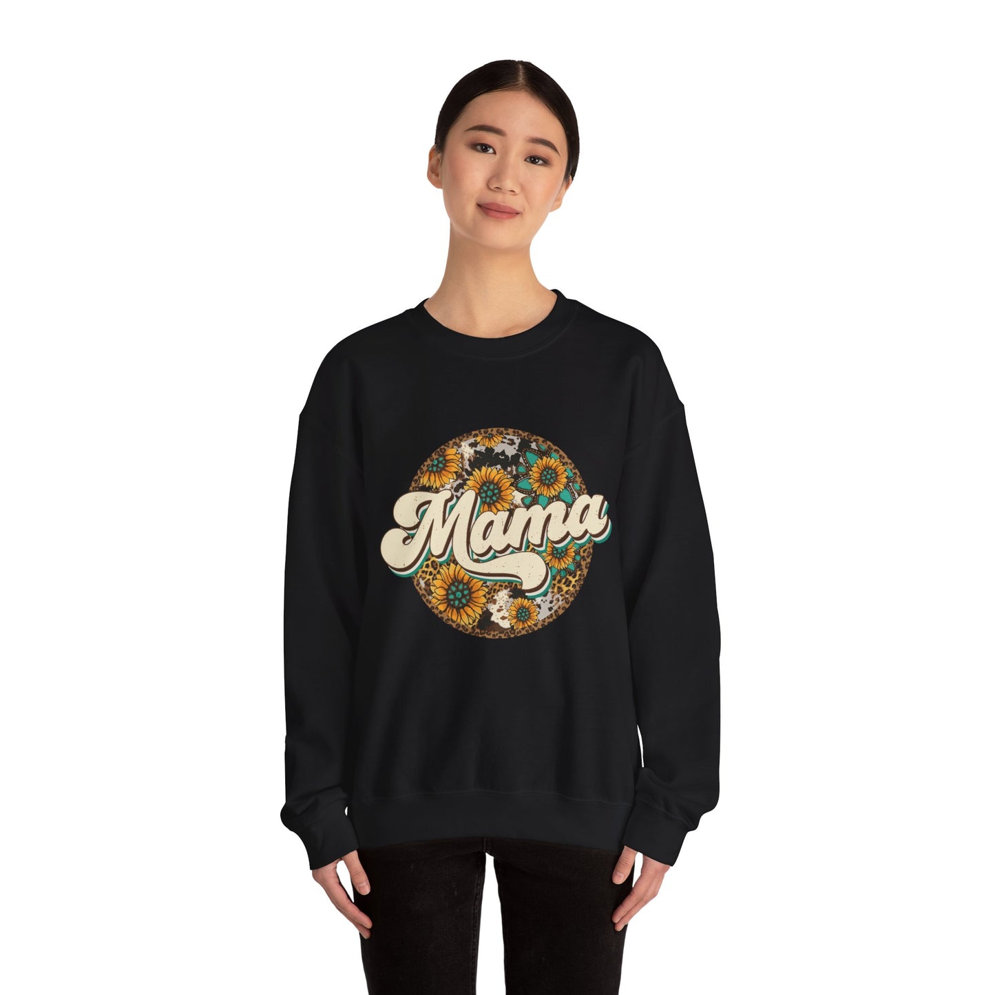 Boho Mama Sweatshirt - Unisex Heavy Blend™ Crewneck