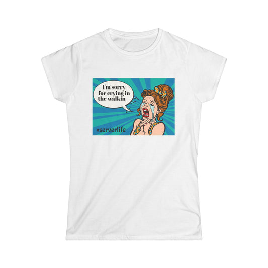 Server Life Women's Tee - Funny Server Shirt, Gift for Waitstaff, Restaurant Workers, Humor Tee, Casual Wear, Coffee Lover